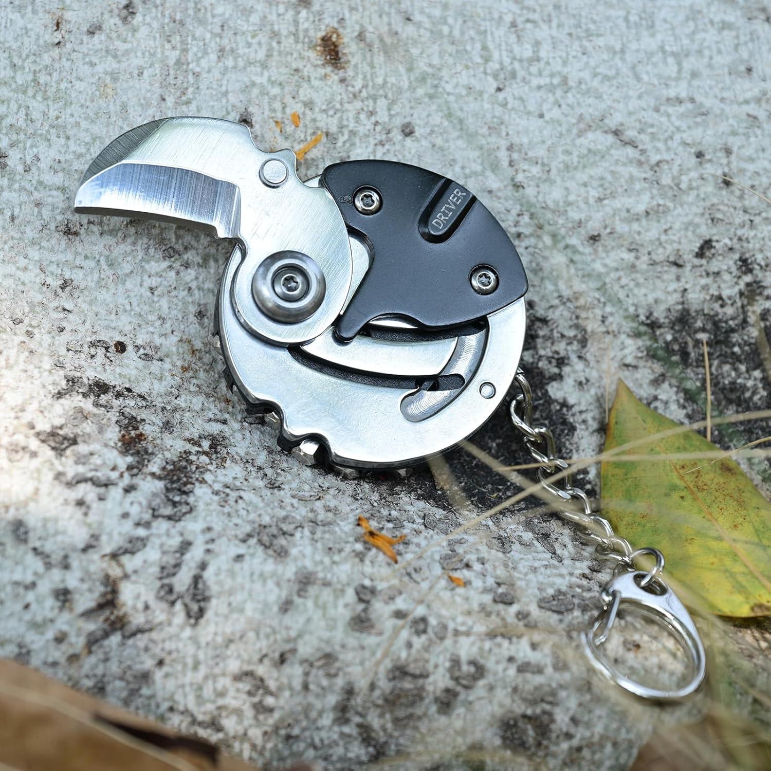 Herramienta Multifuncional EDC 7-en-1 DurableADD Plegable