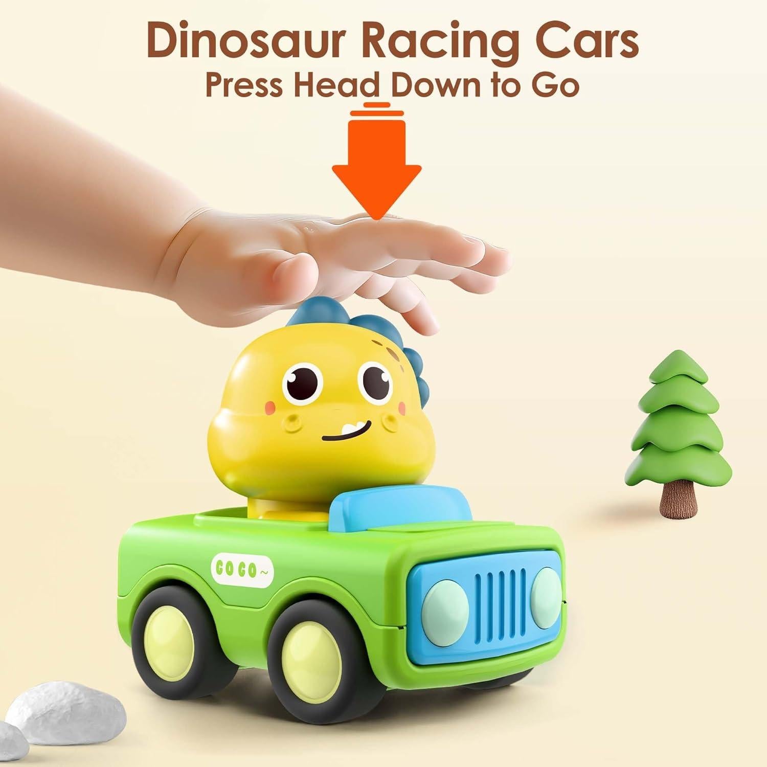 Juguete de Coche Presiona & Ir iPlay, iLearn para Niños 1-3 Años