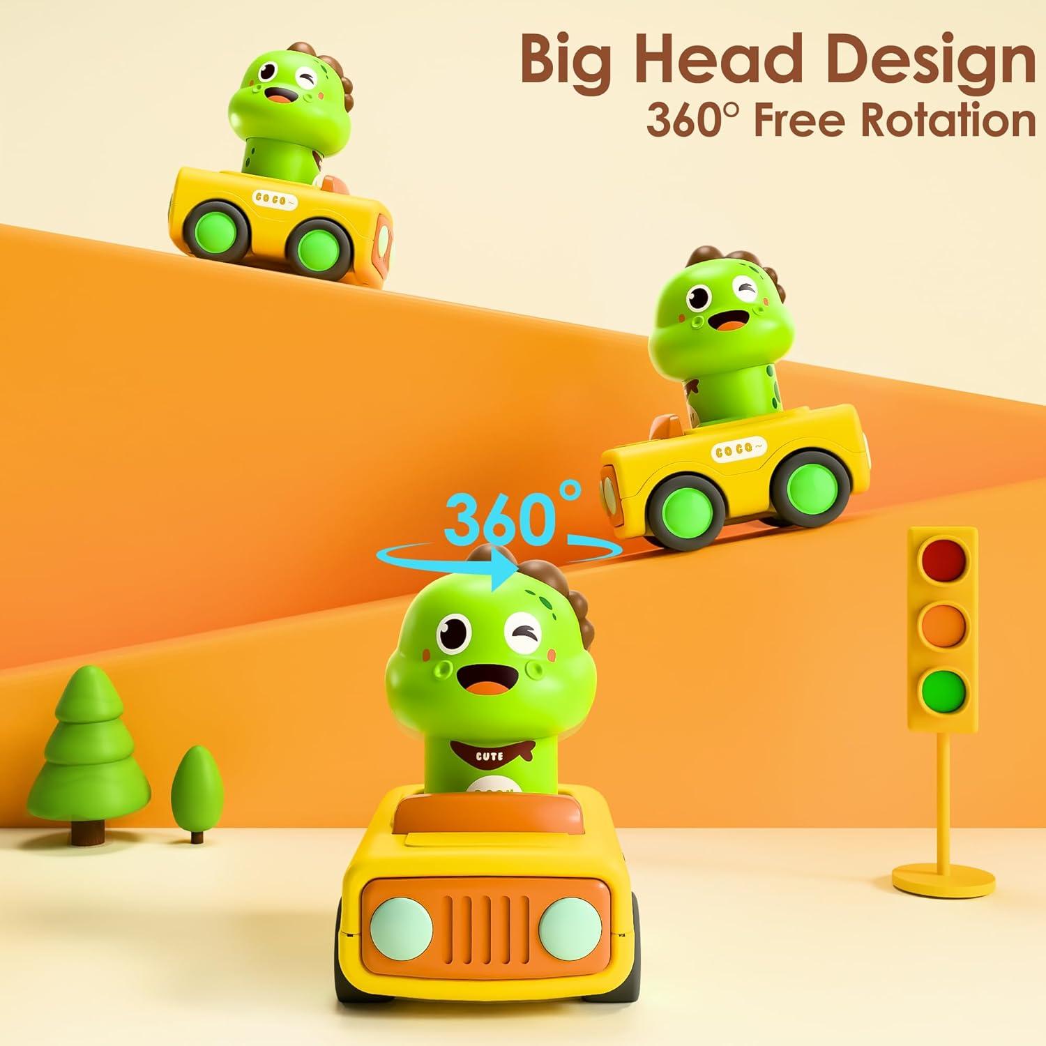 Juguete de Coche Presiona & Ir iPlay, iLearn para Niños 1-3 Años