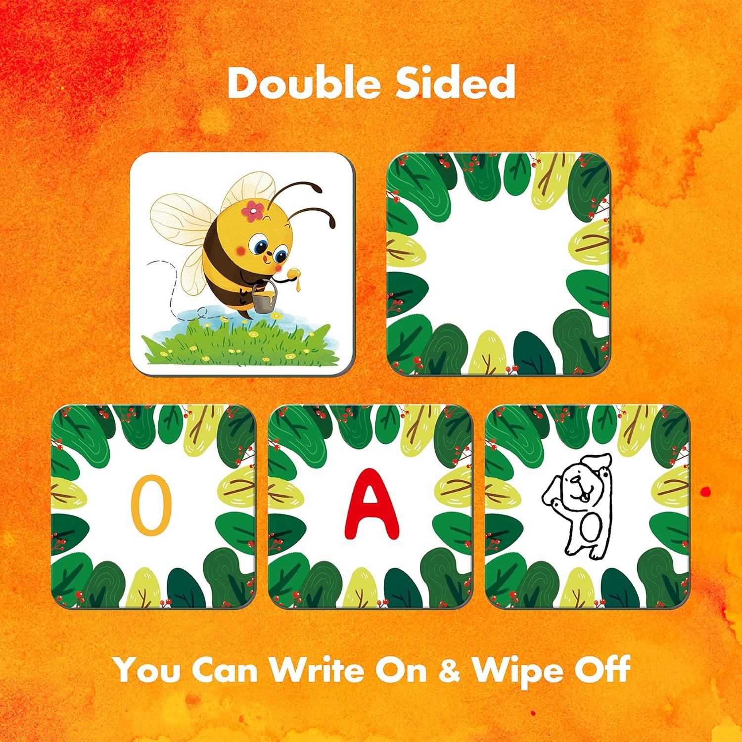 Juego de Memoria Hebayy 72 Tarjetas Animales Educativas