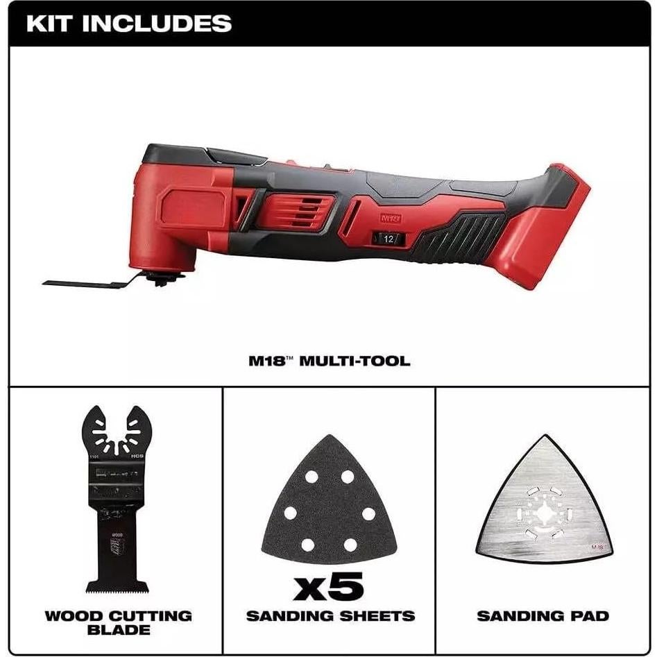 Herramienta Multiuso Inalámbrica Milwaukee M18 18V 2626-20