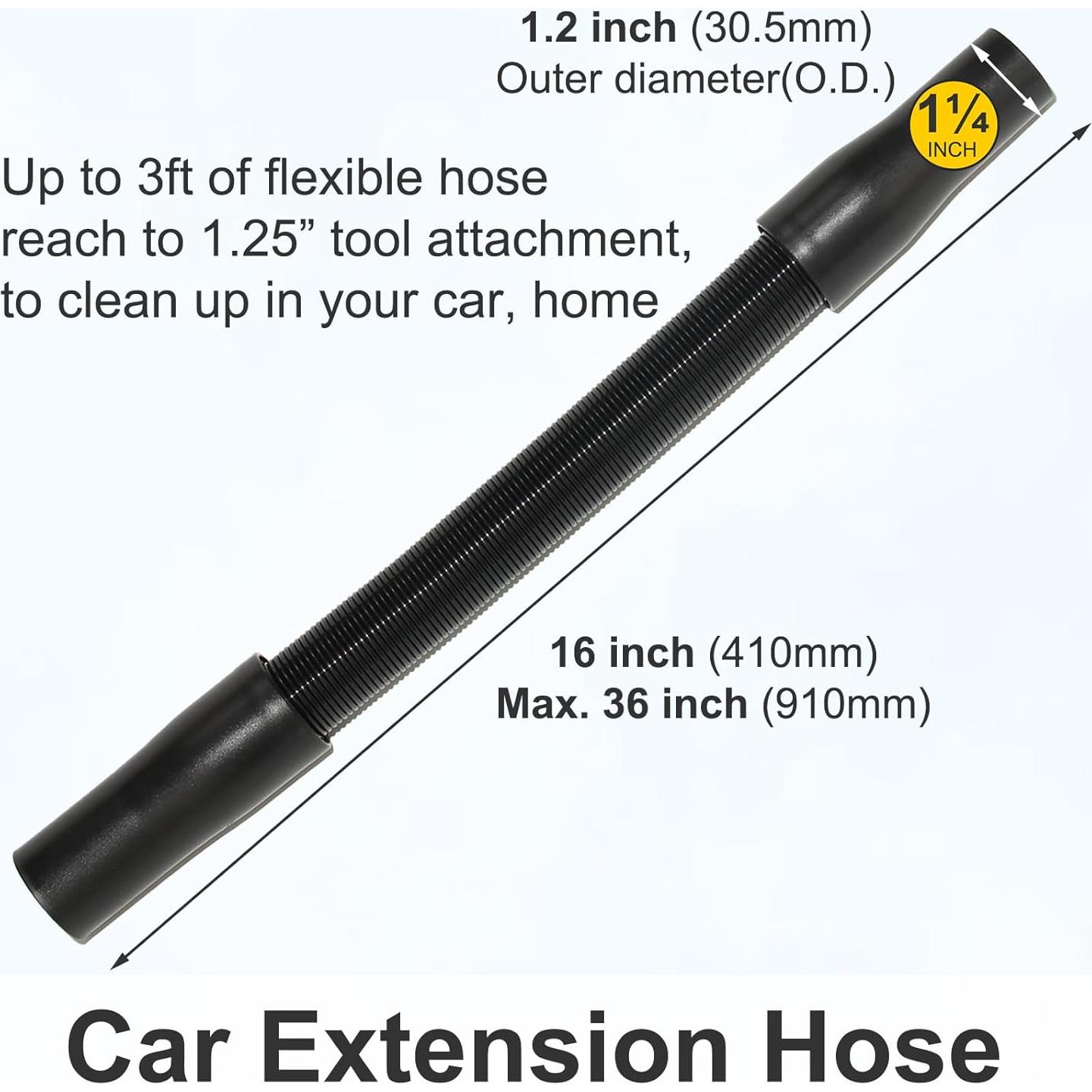 Kit de limpieza para aspiradora Kodahome con manguera y adaptadores