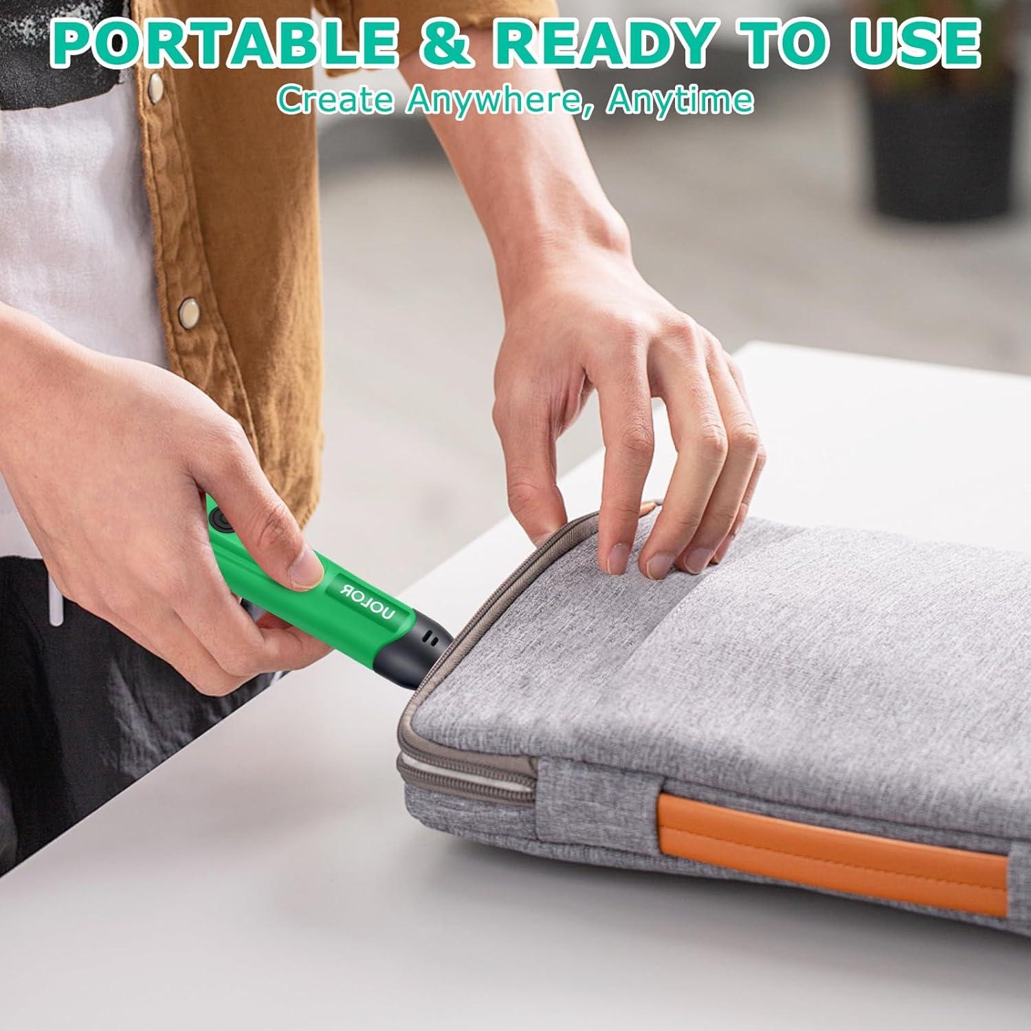 Mini Herramienta Rotativa Inalámbrica Uolor UH071 con 158 Accesorios