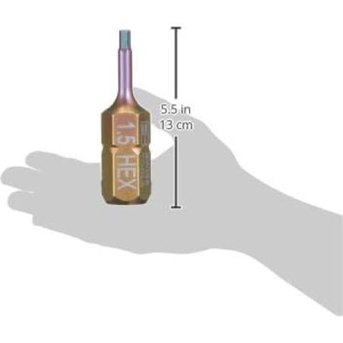 Bit de Precisión PB Swiss Tools 1.5mm con Recubrimiento Nanométrico