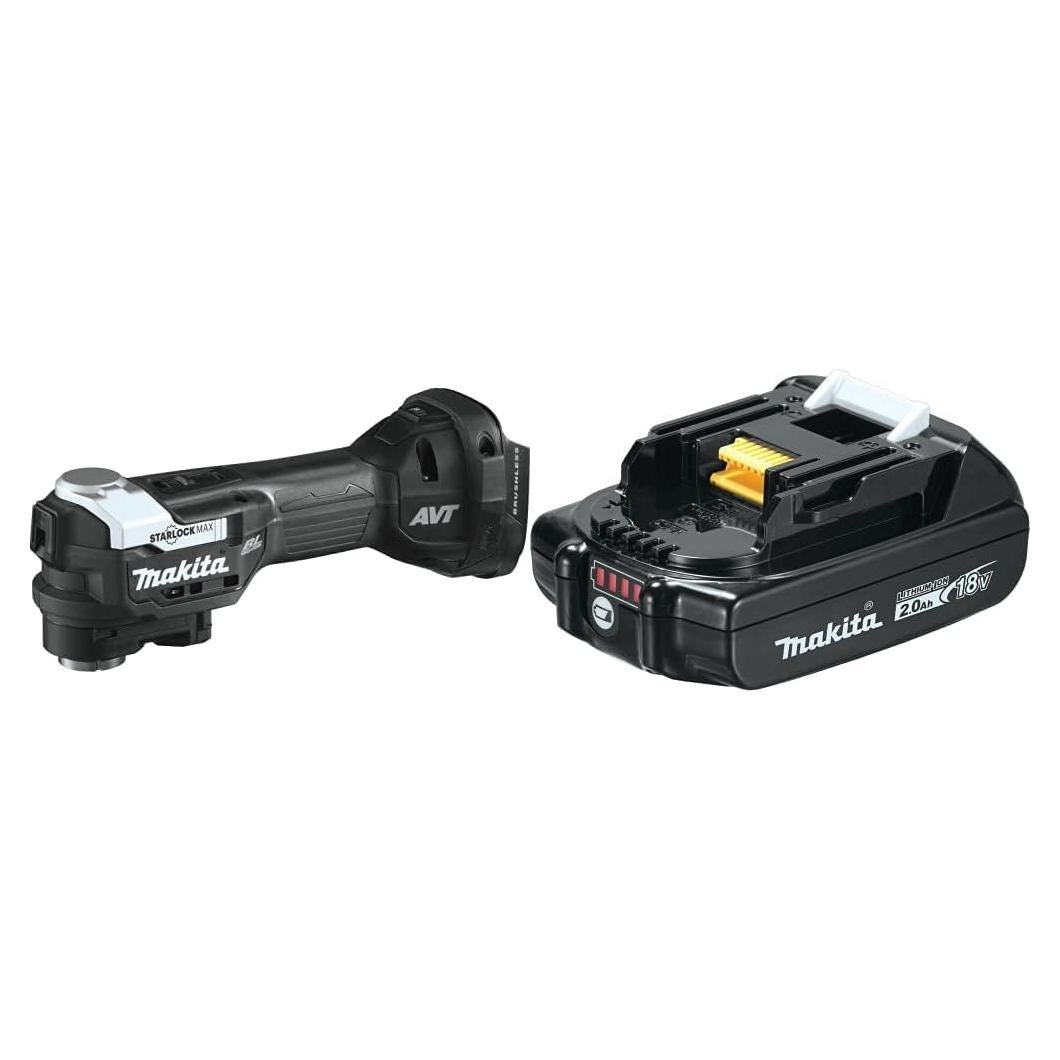 Herramienta Multiuso Oscilante Makita XMT04ZB 18V + Batería 2.0Ah