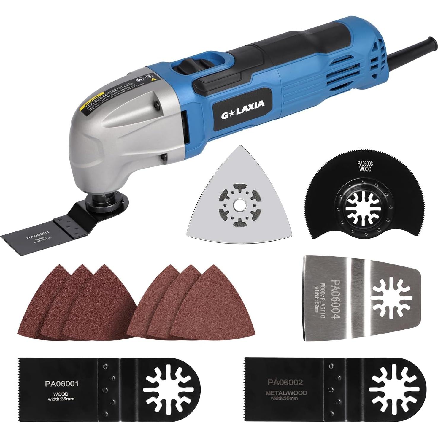 Herramienta Multi Oscilante G LAXIA 1.5A y Sierra de Calar 3.5A