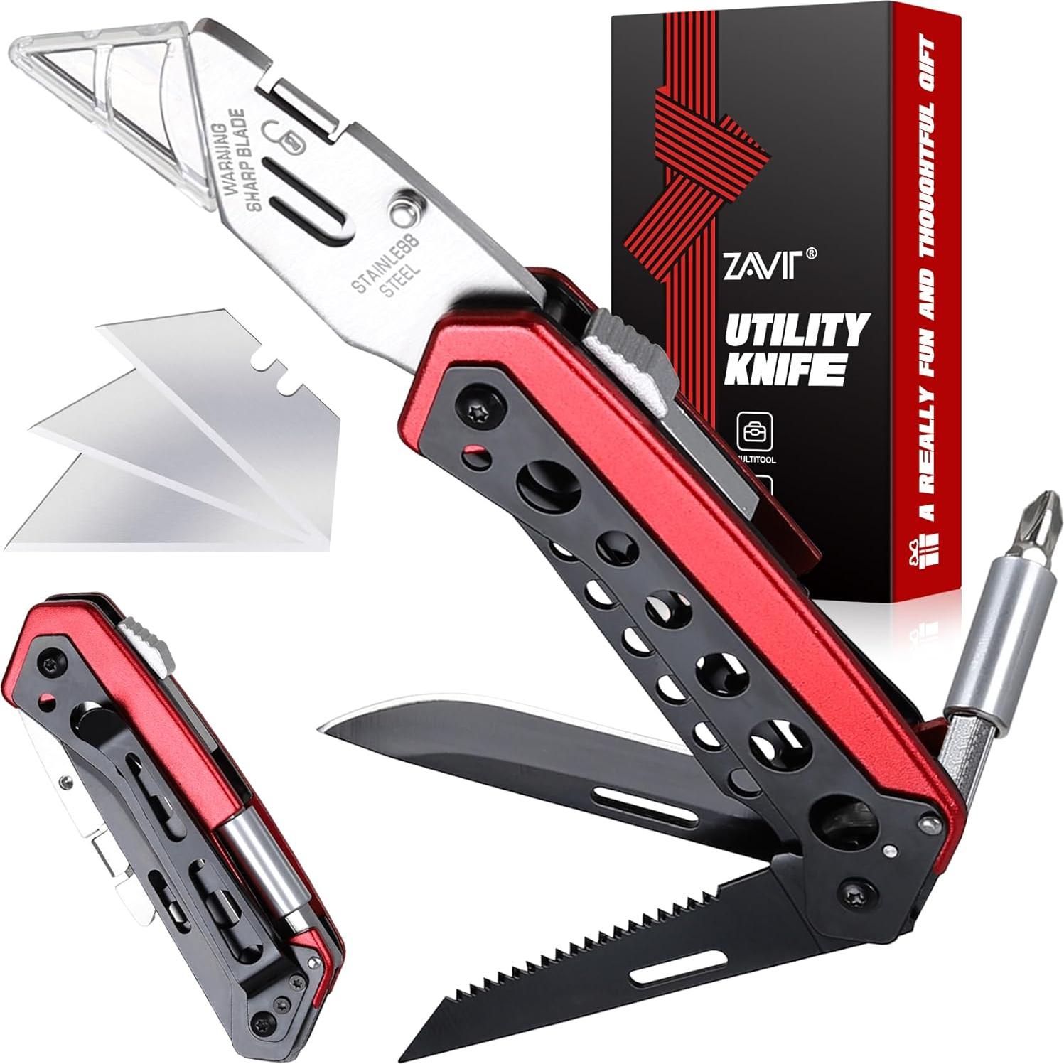 Multiherramienta ZAVIT de Acero Inoxidable 10.16 cm