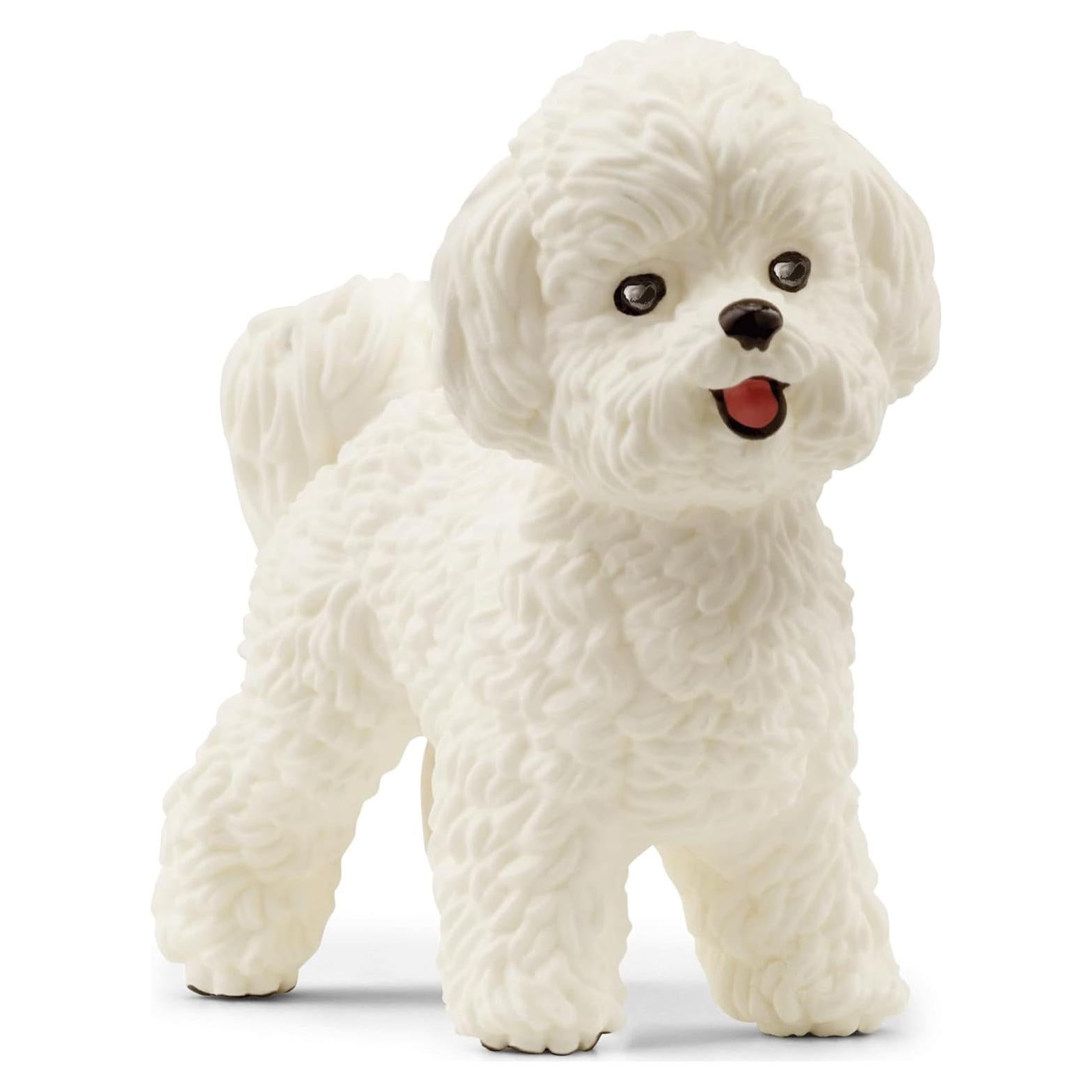 Figura de Perro Bichón Frisé Schleich 2023 Juguete 4,32 cm
