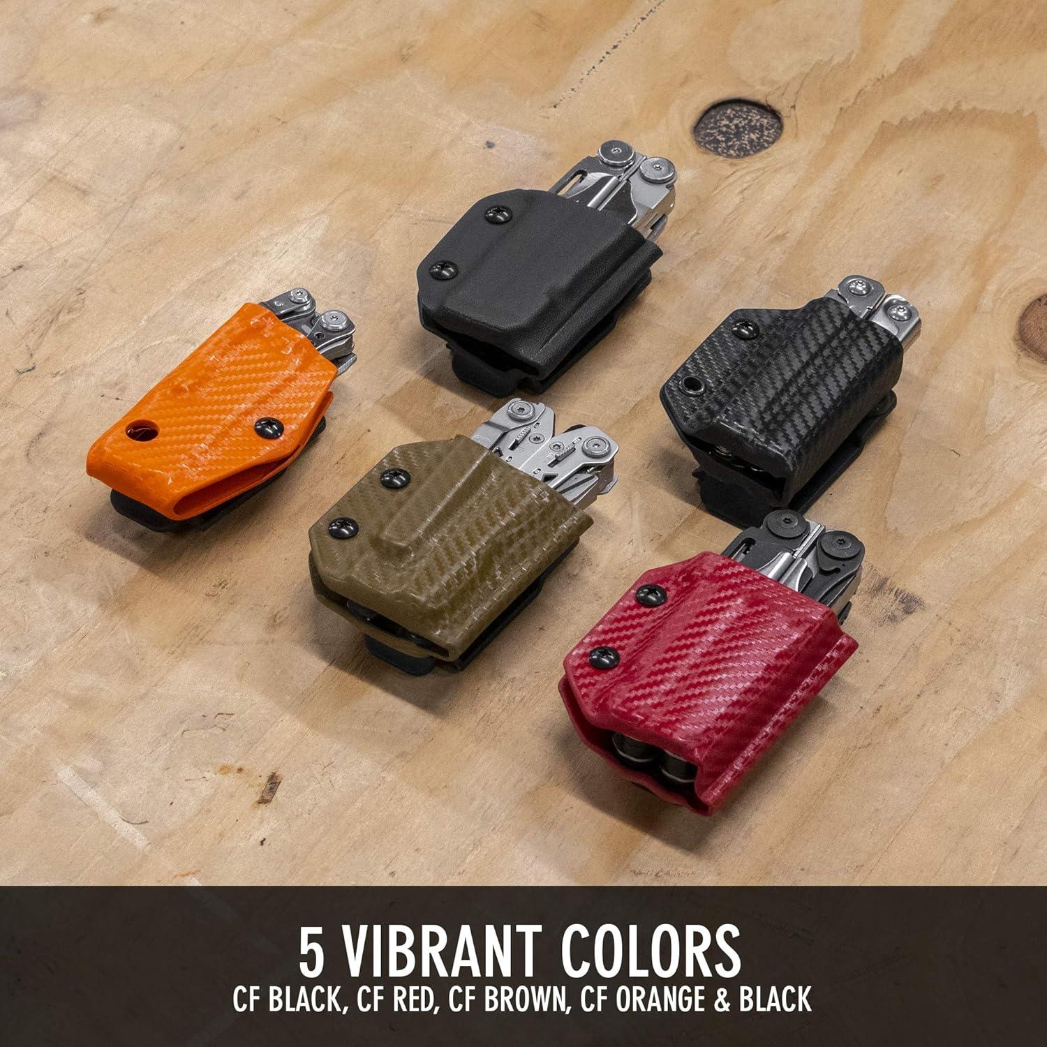 Funda Kydex Clip & Carry para Leatherman Free P4 - Fibra de Carbono