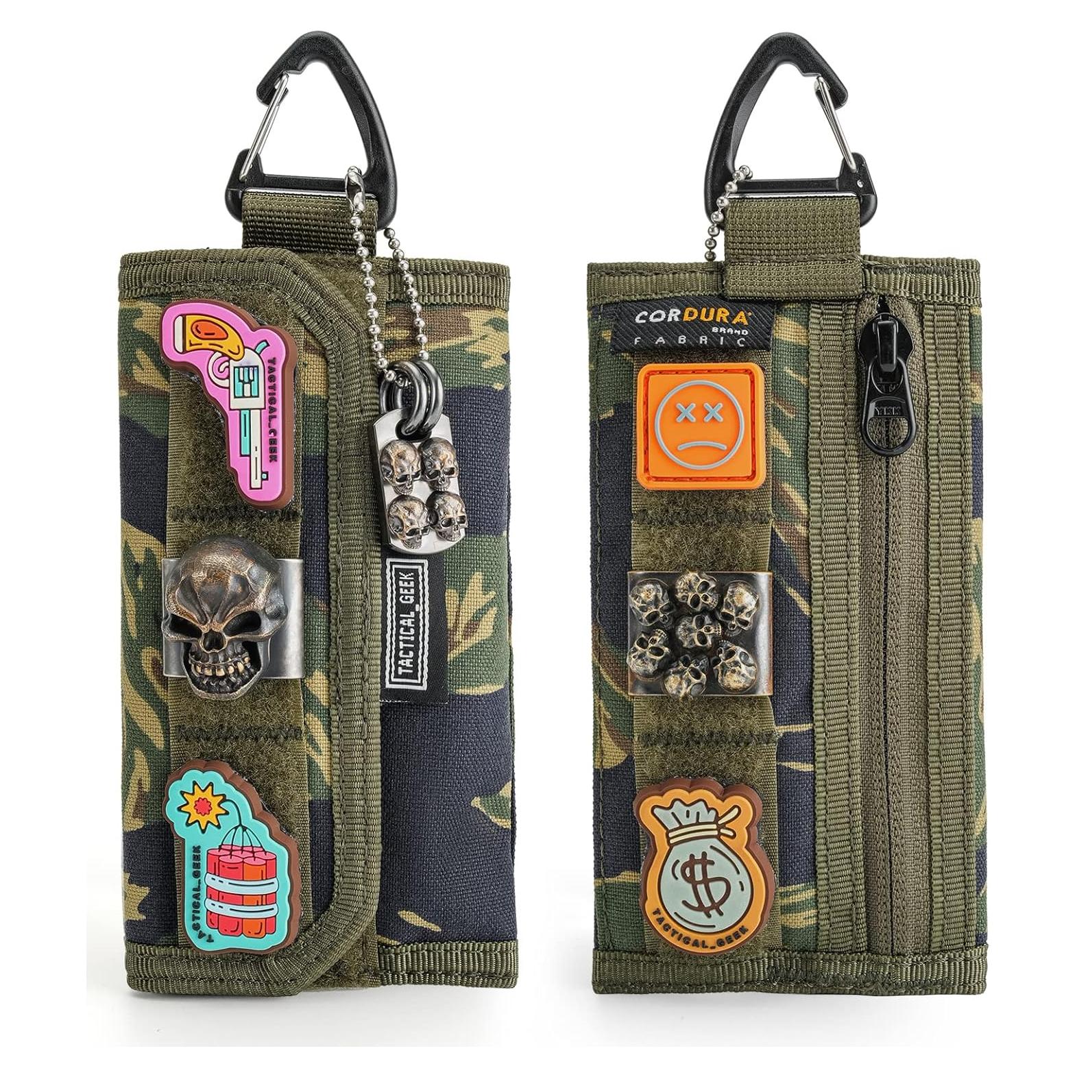 Organizador Pouch EDC TACTICAL GEEK Camuflaje Nylon Mediano