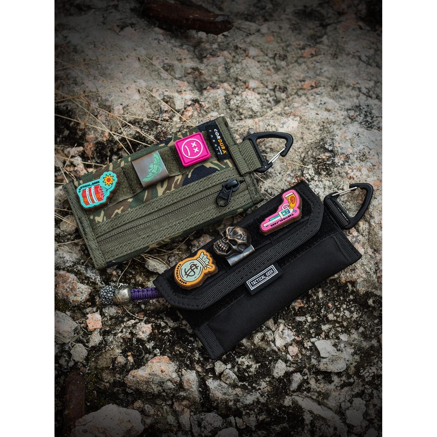 Organizador Pouch EDC TACTICAL GEEK Camuflaje Nylon Mediano