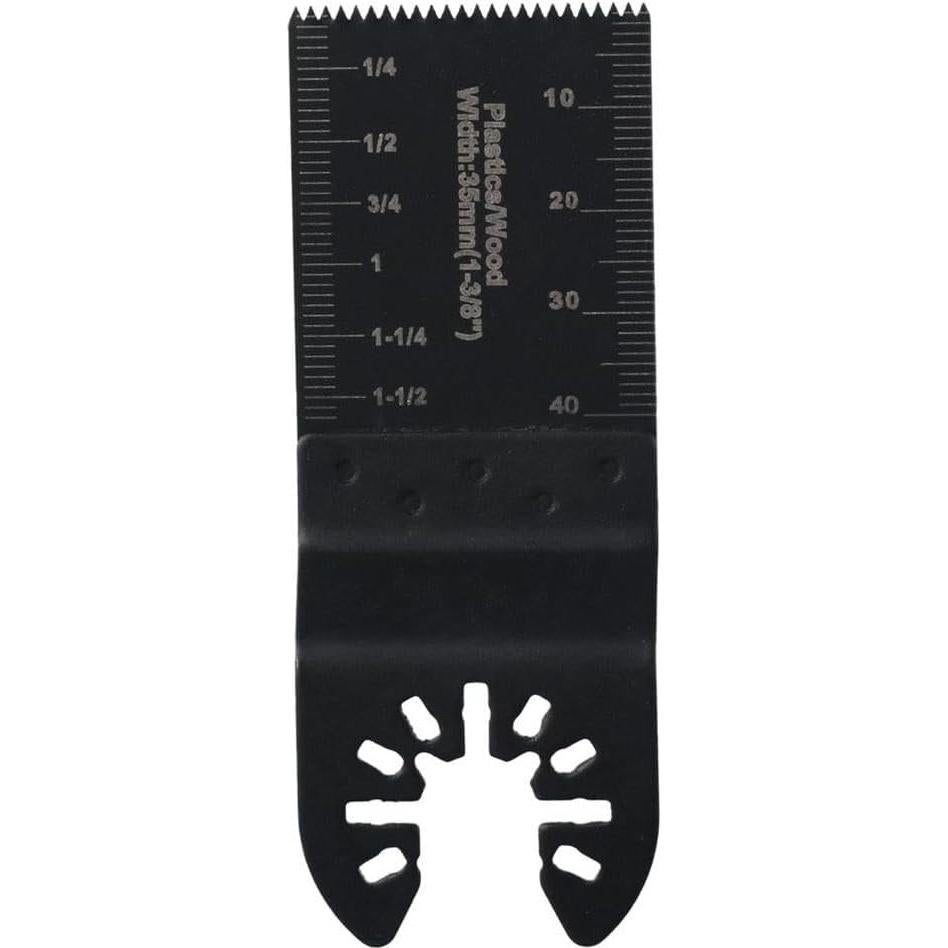 10 Cuchillas Oscilantes de Acero Carbono SSHHUI 34mm para Madera