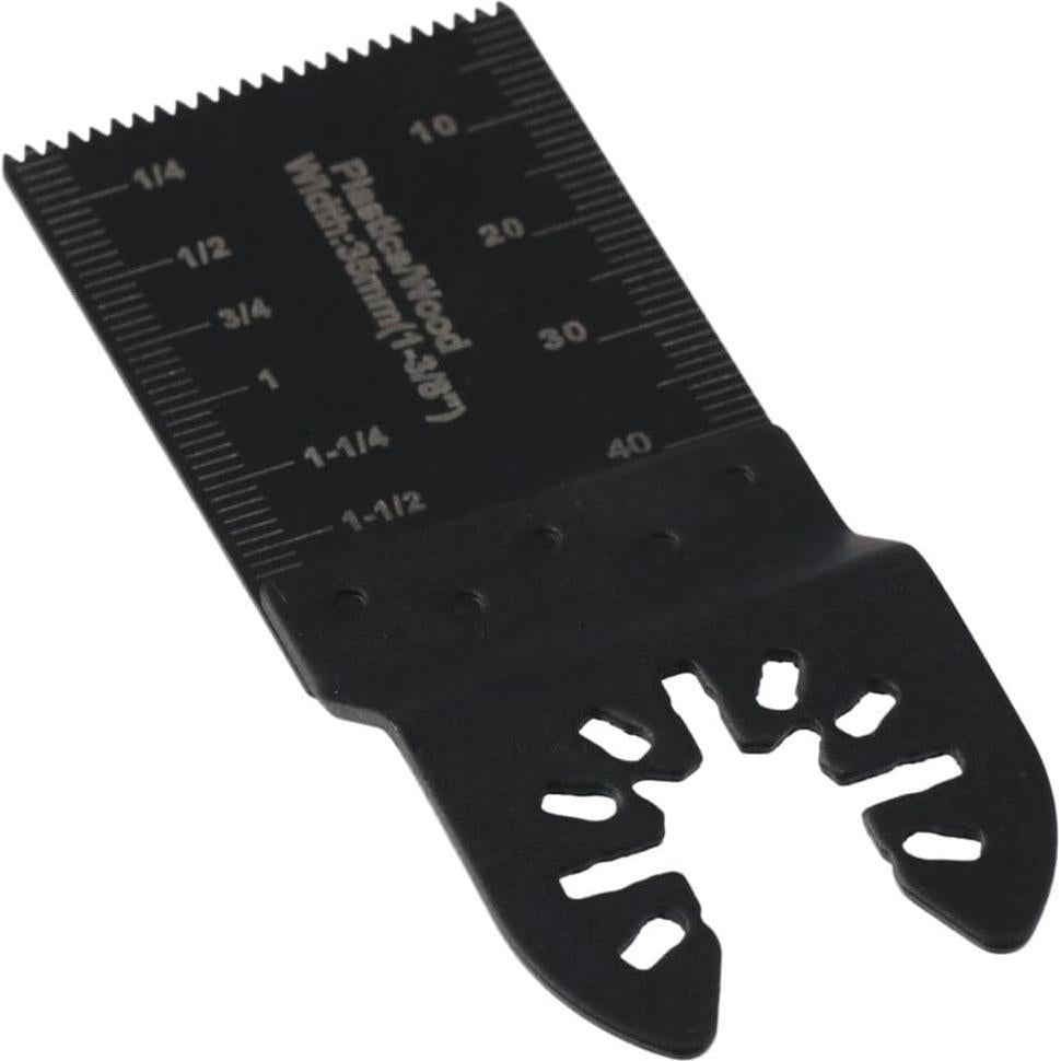 10 Cuchillas Oscilantes de Acero Carbono SSHHUI 34mm para Madera