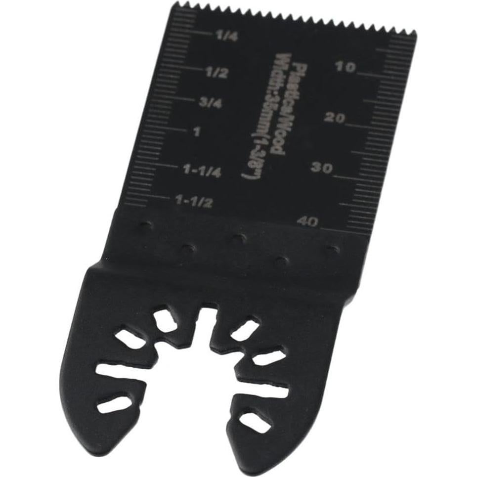 10 Cuchillas Oscilantes de Acero Carbono SSHHUI 34mm para Madera