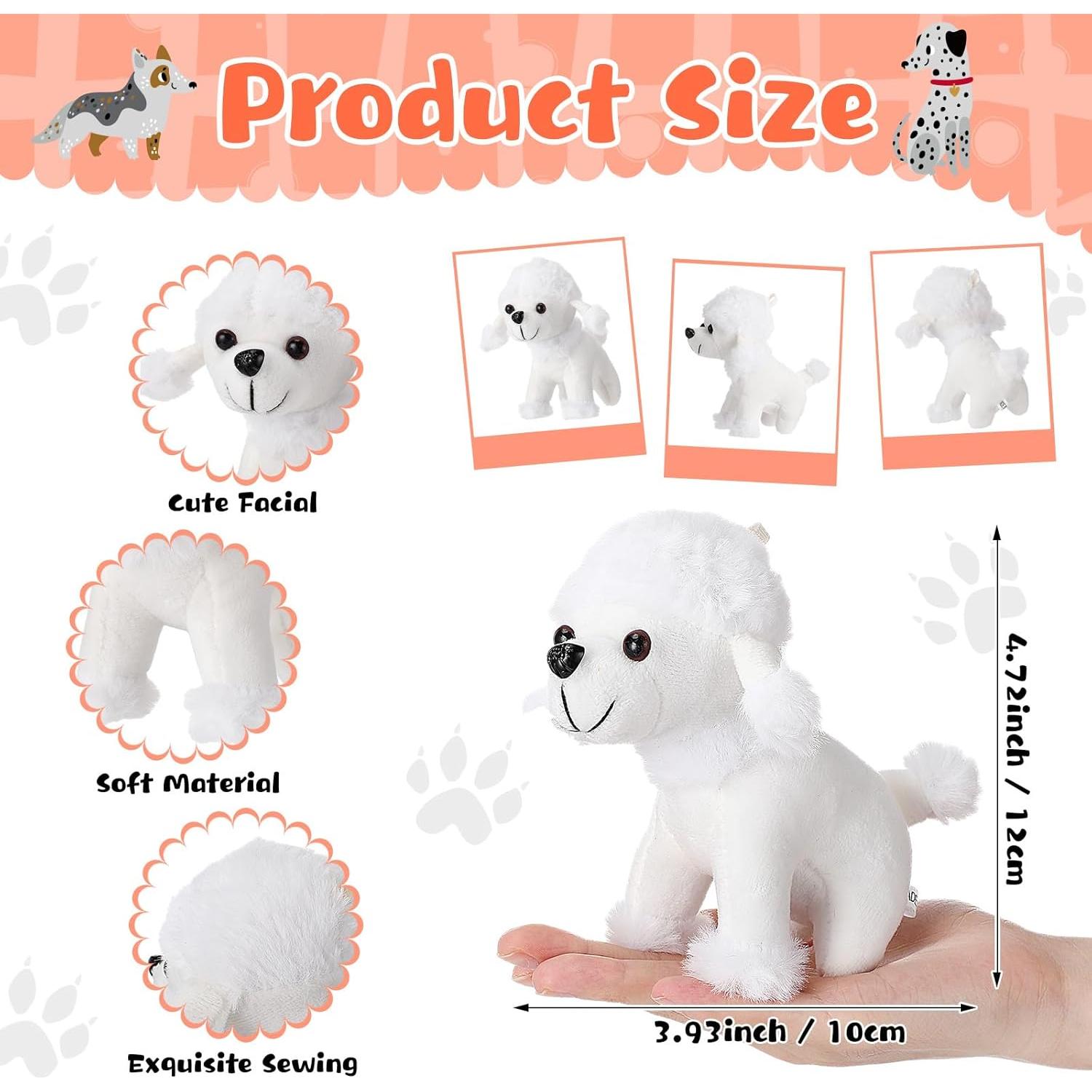 Patelai 48 Pcs Mini Peluches para Perros con Sombreros