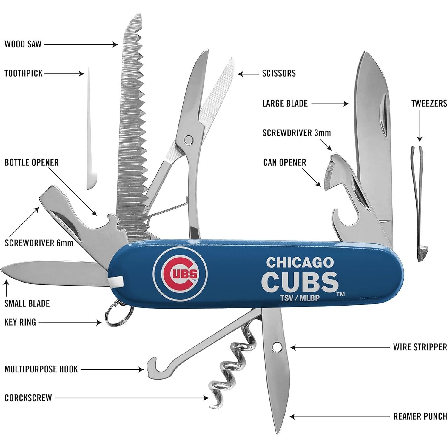 Herramienta Multiusos Clásica The Sports Vault 15 en 1