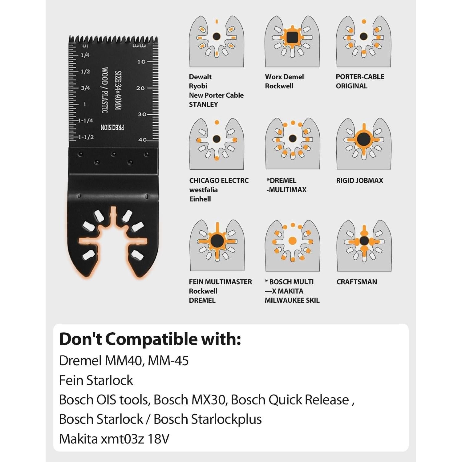 Herramienta Oscilante AVID POWER 3.5A con 112 Piezas