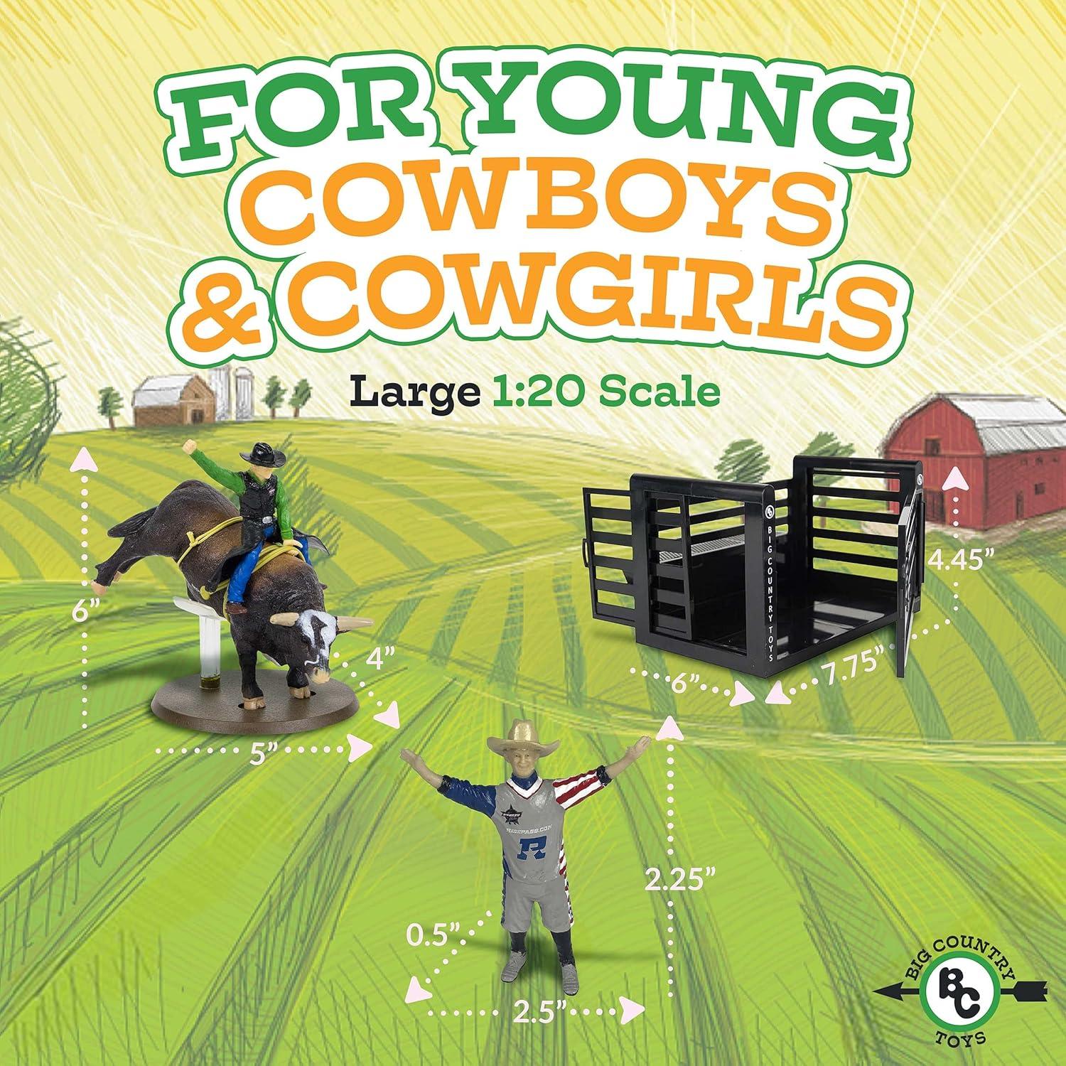 Juego de Rodeo Big Country Toys 13 Piezas para Niños