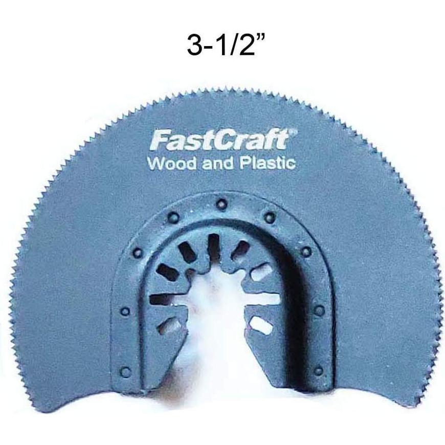 Cuchillas de Herramienta Oscilante FastCraft 7 Piezas Bi-Metal y HCS