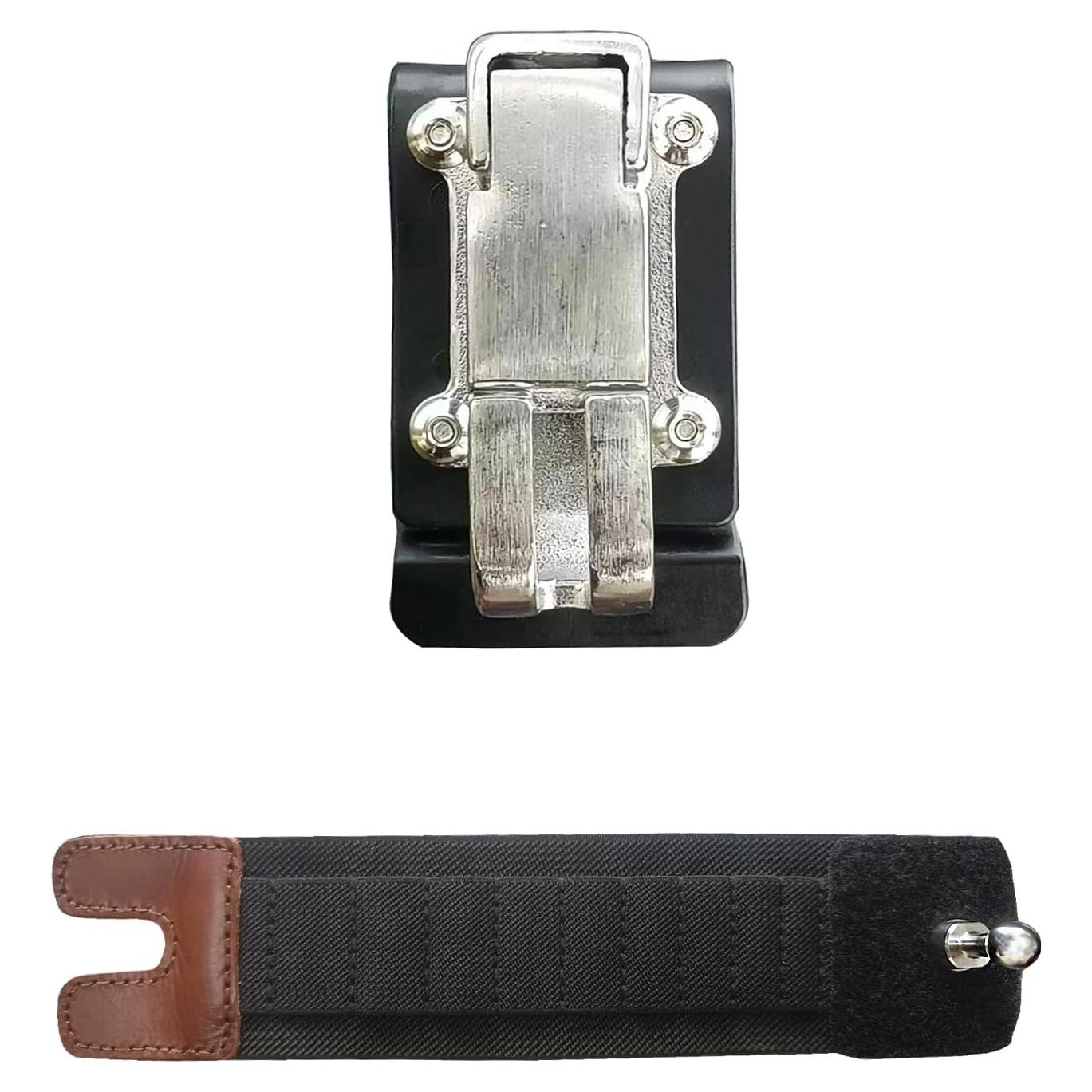 Cinturón de herramientas XNDGURE con hebilla y accesorios