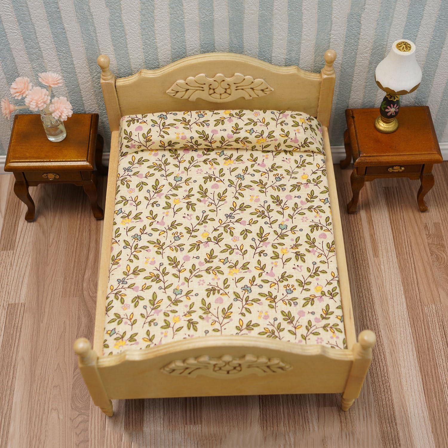 Mesita de Noche Miniatura Cutemini Madera Vintage 5x4.3 cm