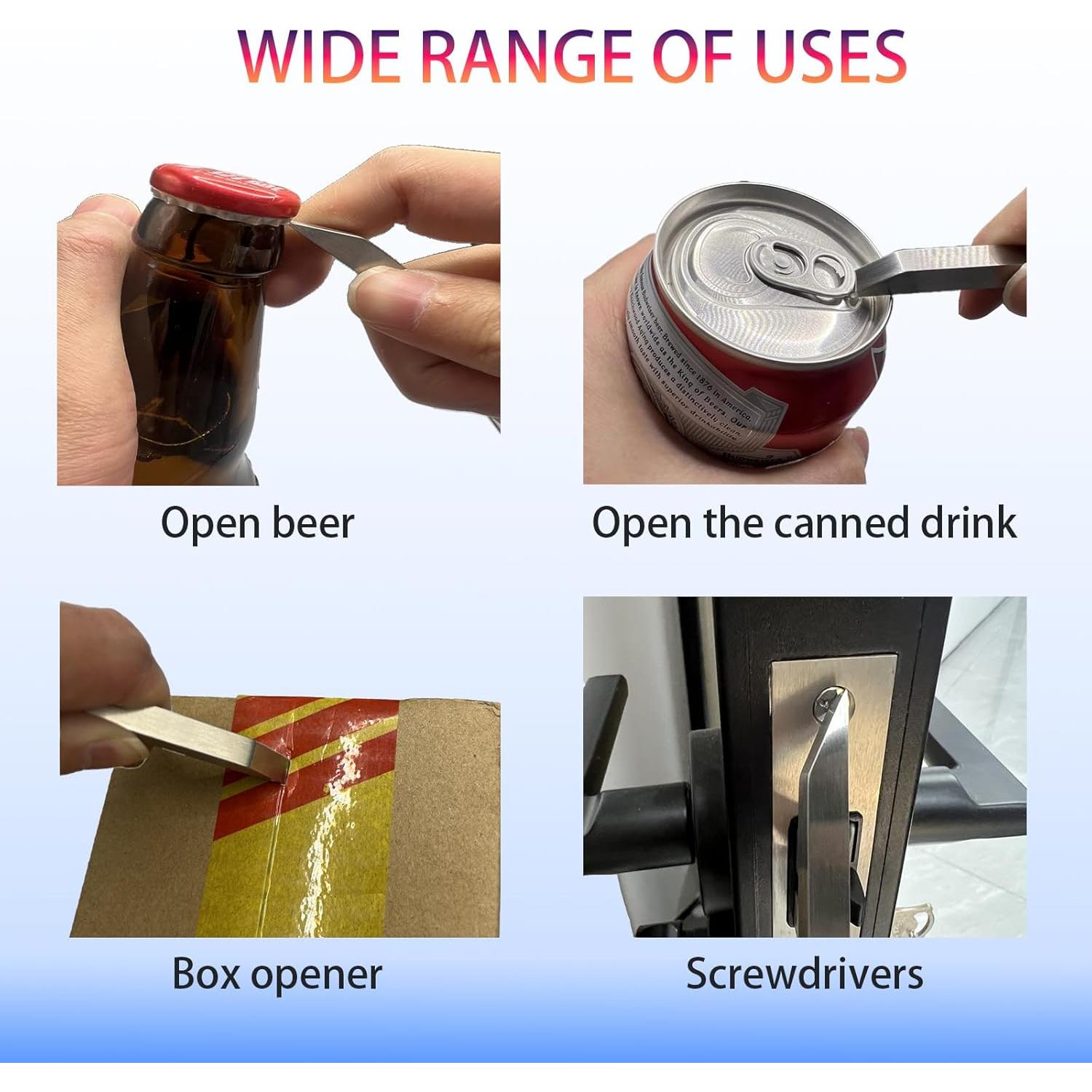 Mini Palanca Multiherramienta Lemitung de Acero Inoxidable 5PCS