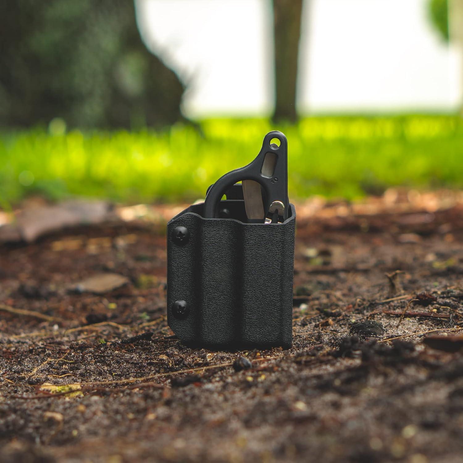 Funda Kydex Clip & Carry para Multiherramienta Leatherman Raptor Response - Negro