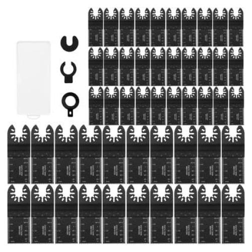 Hoja de Sierra Oscilante Happybuy 50PCS Universal HCS