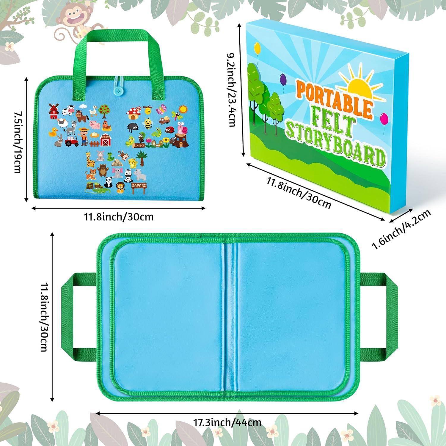 Juego de Tablero de Cuentos de Animales WATINC - 6 Piezas