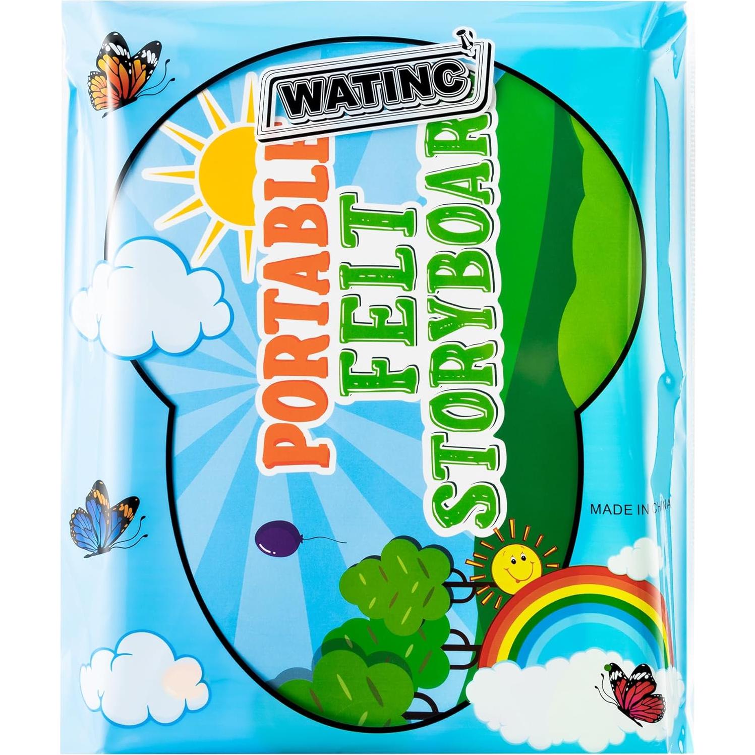 Juego de Tablero de Cuentos de Animales WATINC - 6 Piezas