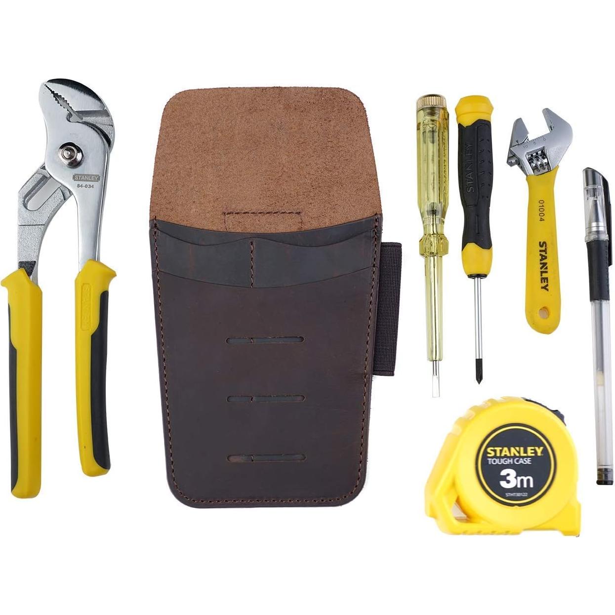 Funda de cuero VIPERADE PJ8/PJ14 para herramientas múltiples