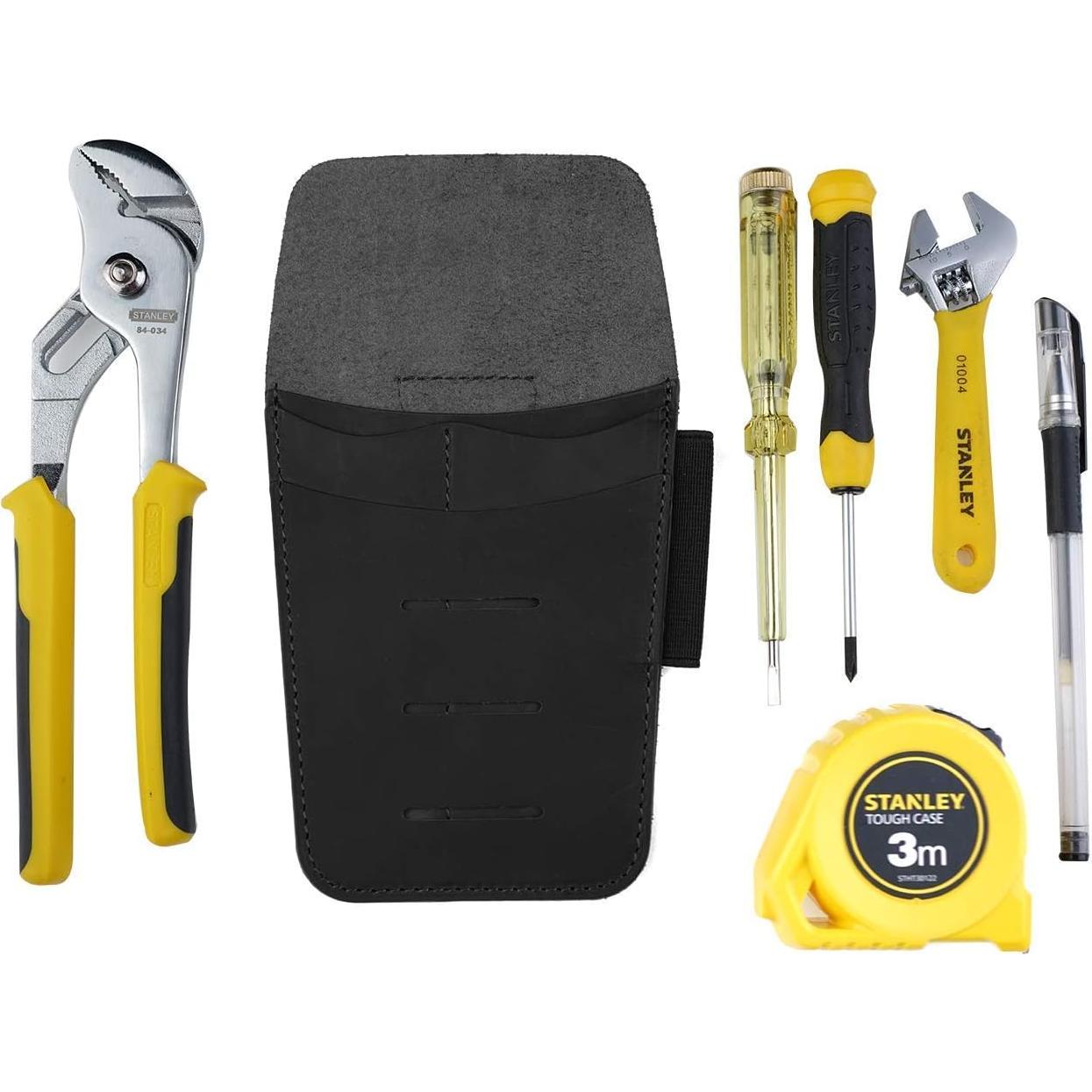 Funda multi-herramienta de cuero VIPERADE PJ8 PJ14 negra