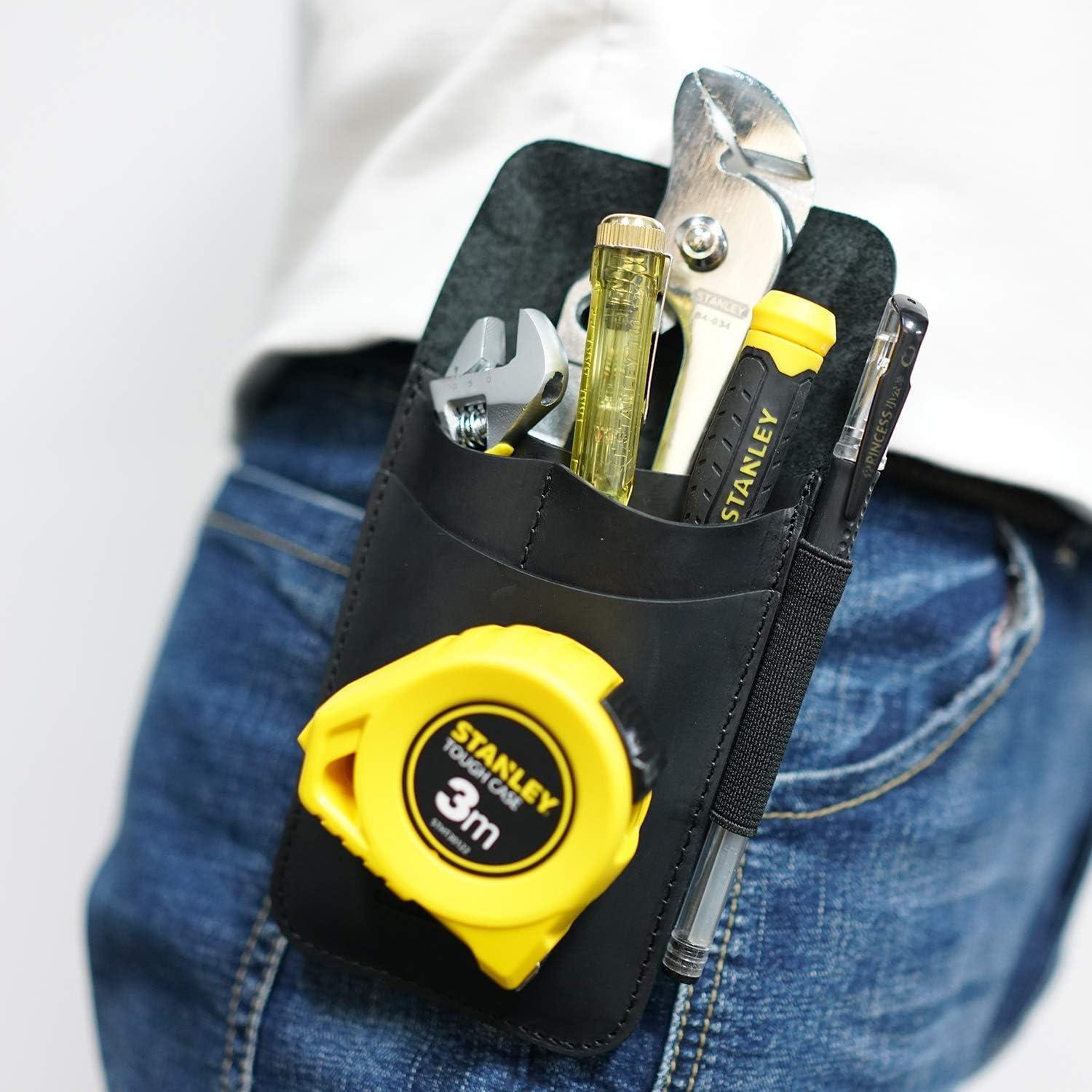 Funda multi-herramienta de cuero VIPERADE PJ8 PJ14 negra