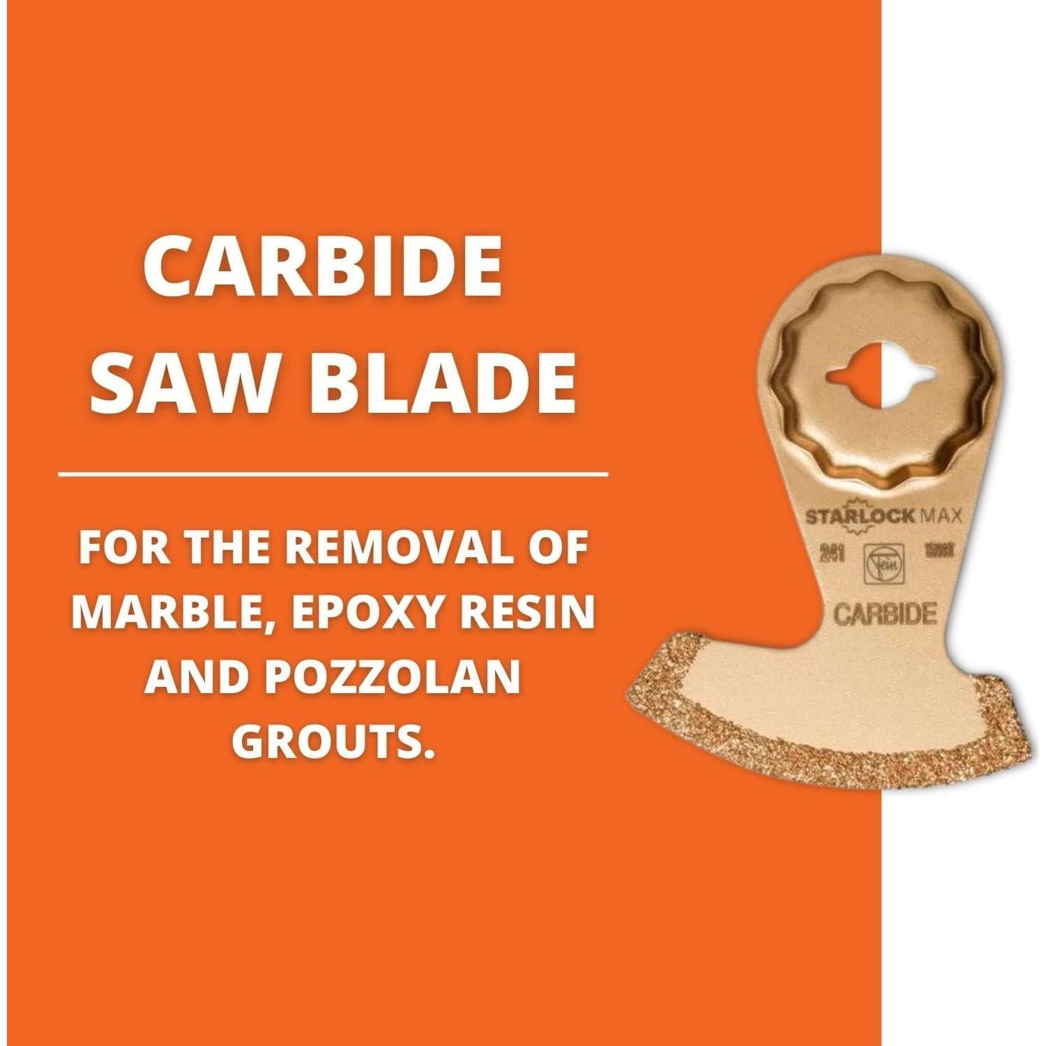 Hoja de sierra segmentada Fein StarlockMax para mármol - Paquete de 5