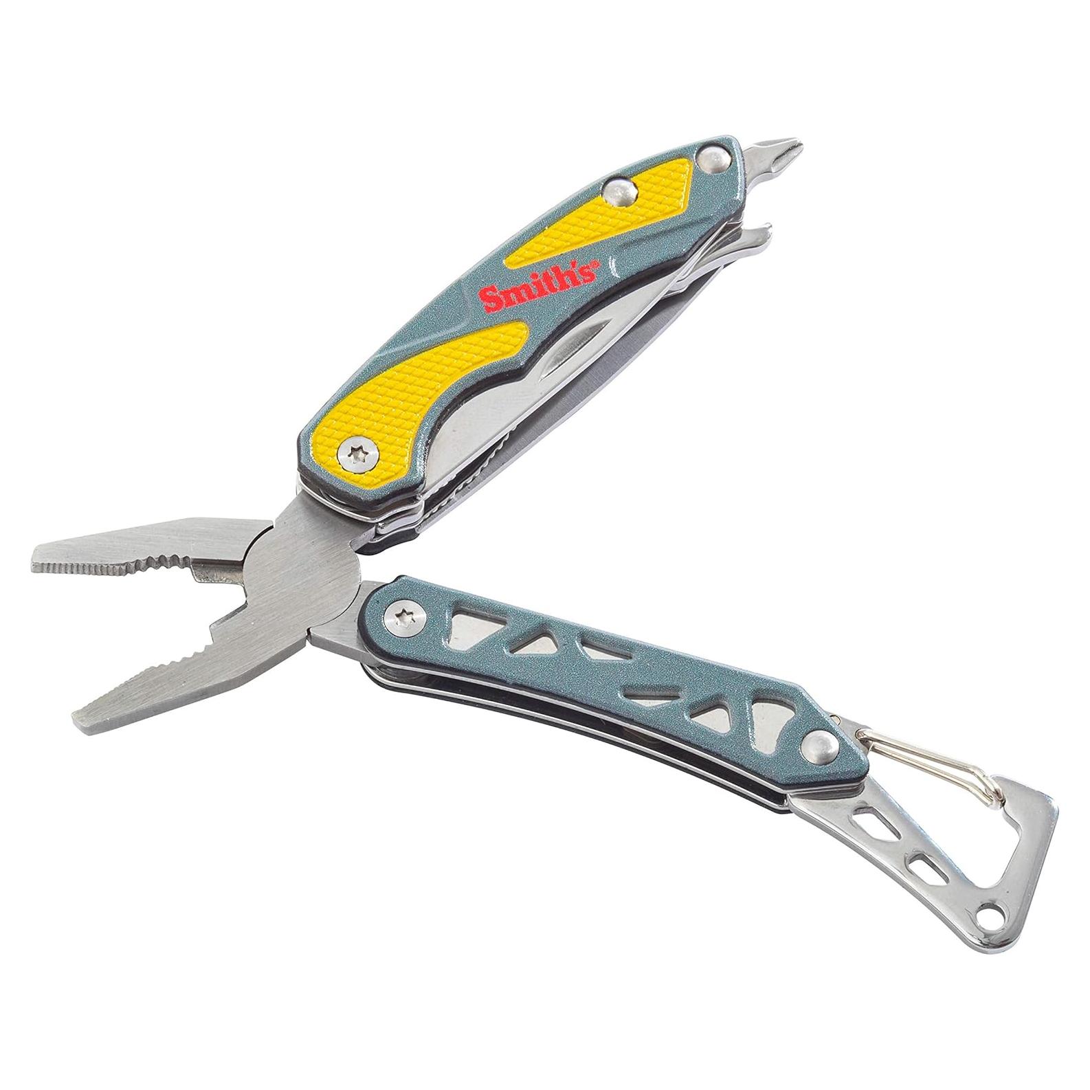 Multi-Tool Smith's 7-en-1 Gris con Cuchillo y Alicates