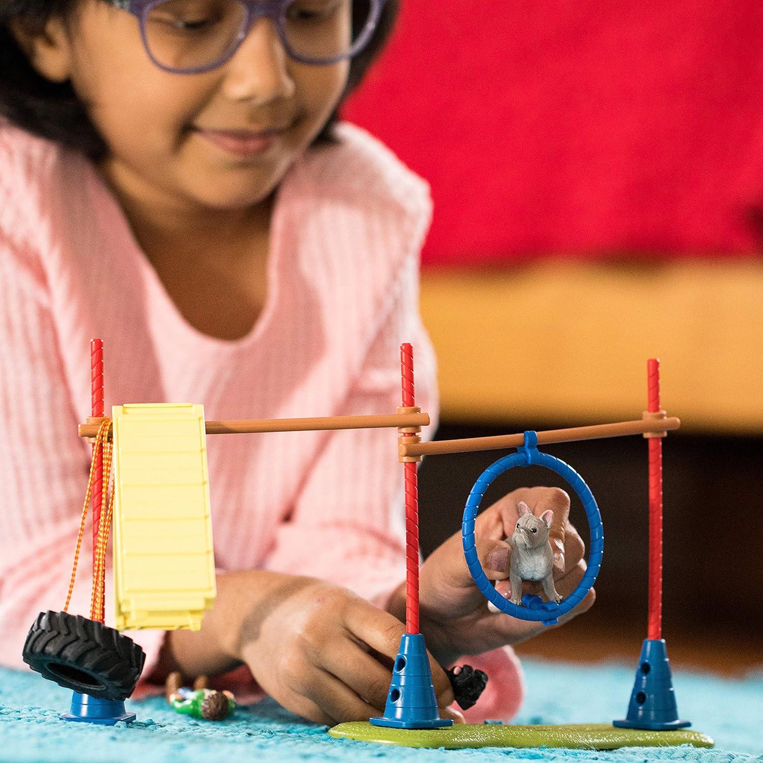 Juguete de Granja Schleich Entrenamiento Agilidad 14 Piezas