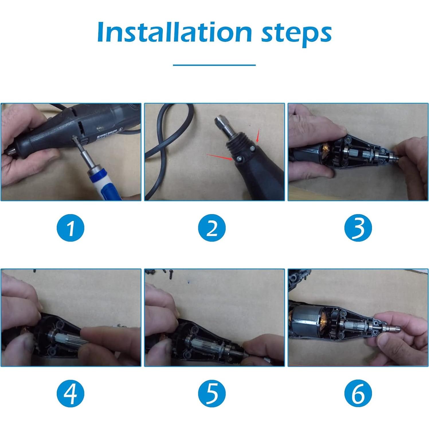 Acoplamiento Flexible Multi Herramienta Kufudigital 4 Pcs