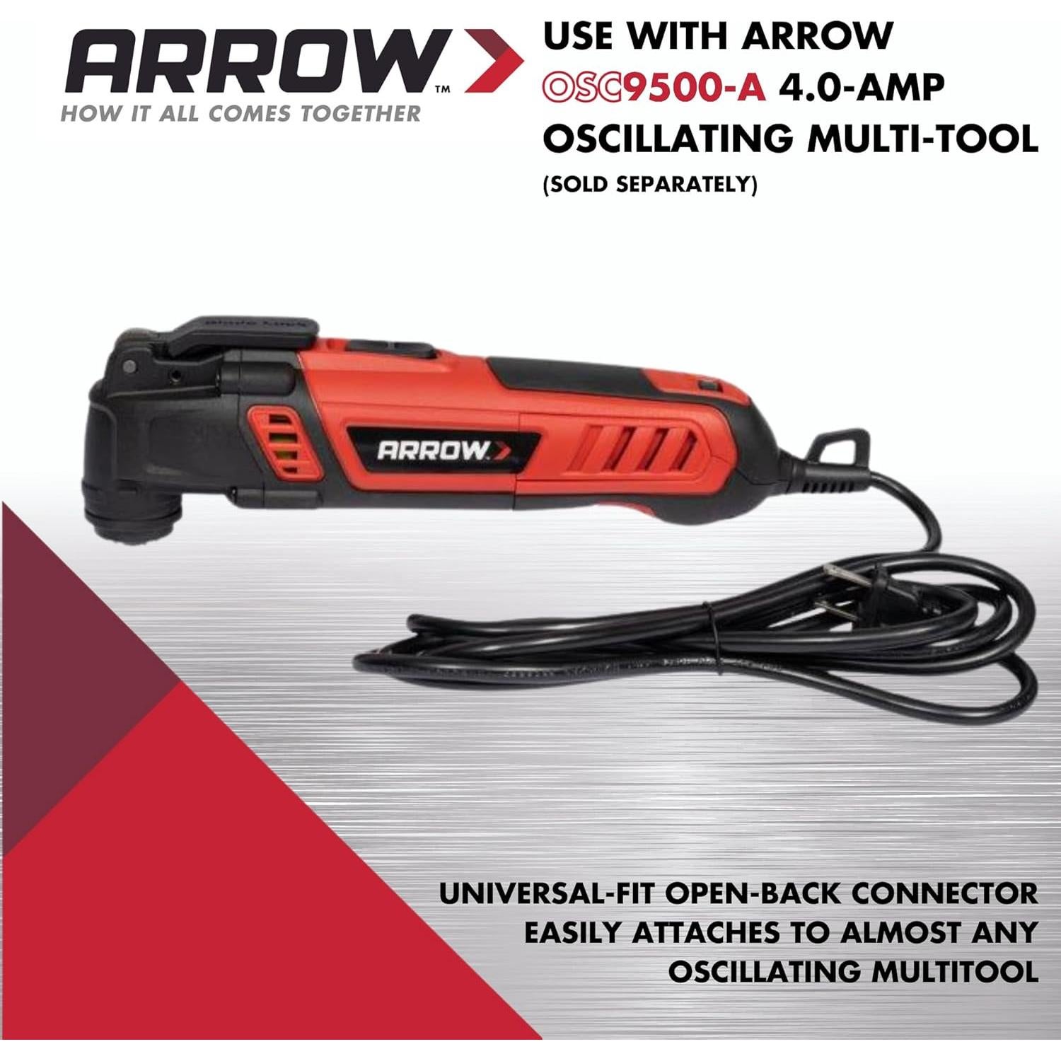 Hojas Oscilantes Bi-Metal Recubiertas de Titanio Arrow 3-Pack