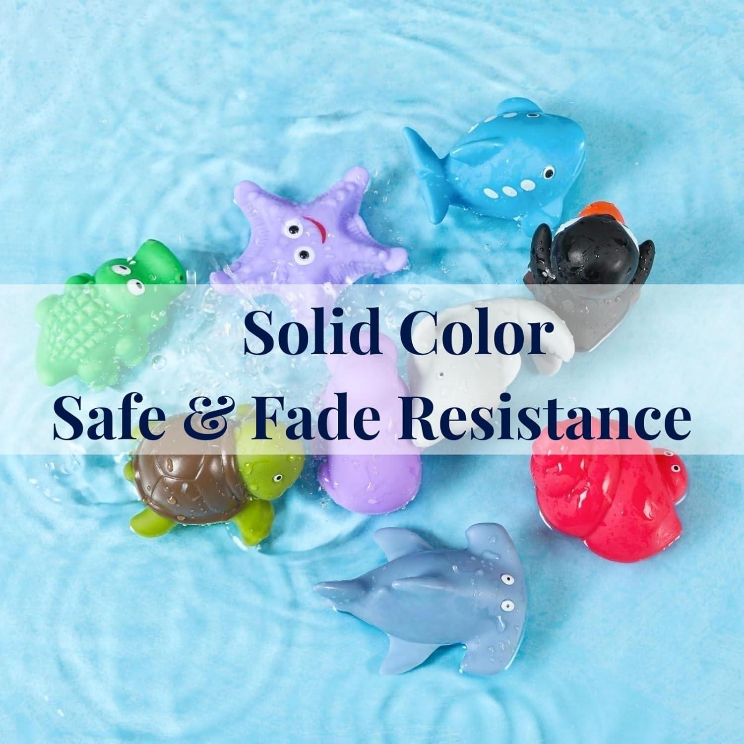 Juguetes de Baño XY-WQ Animales Marinos 9 Piezas