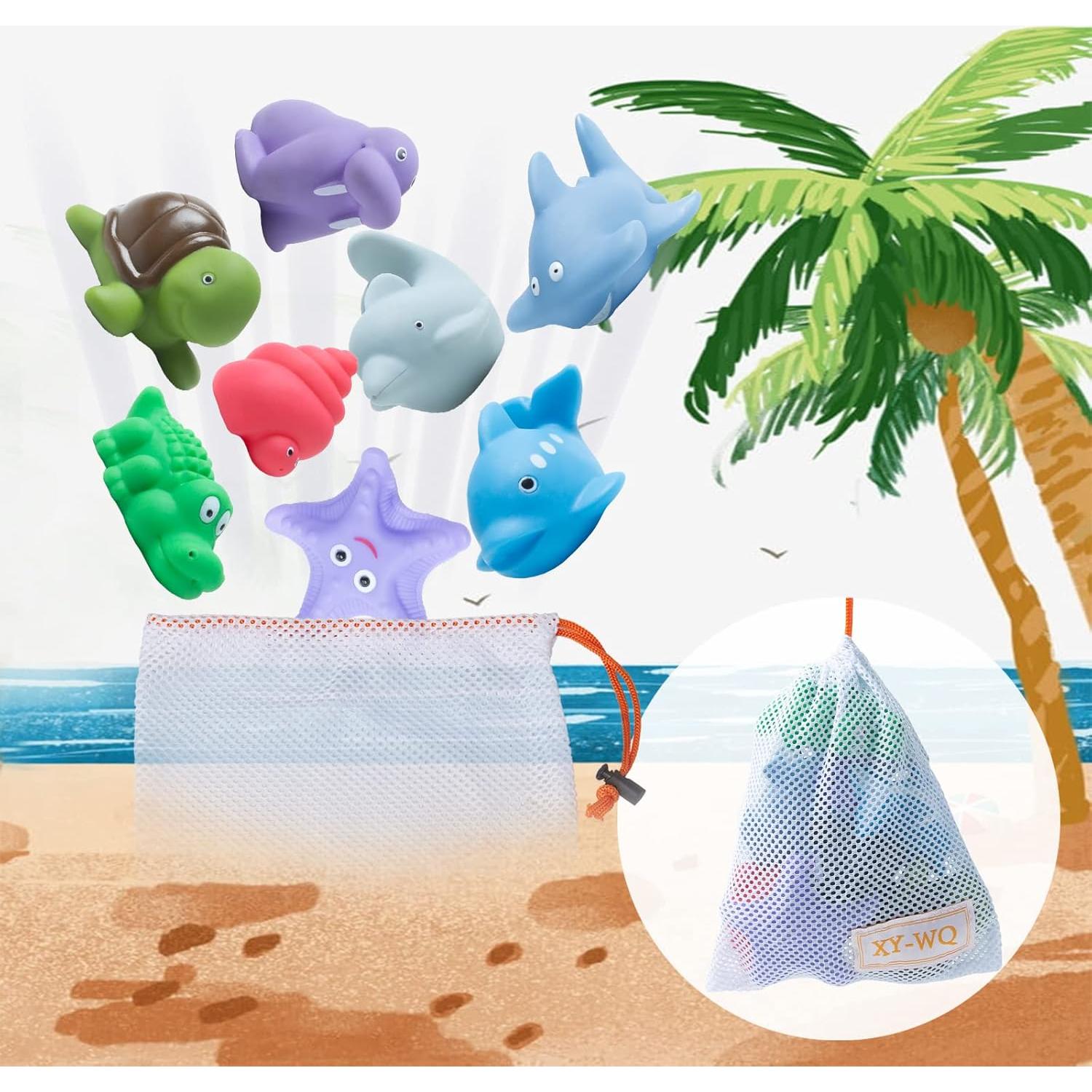 Juguetes de Baño XY-WQ Animales Marinos 9 Piezas
