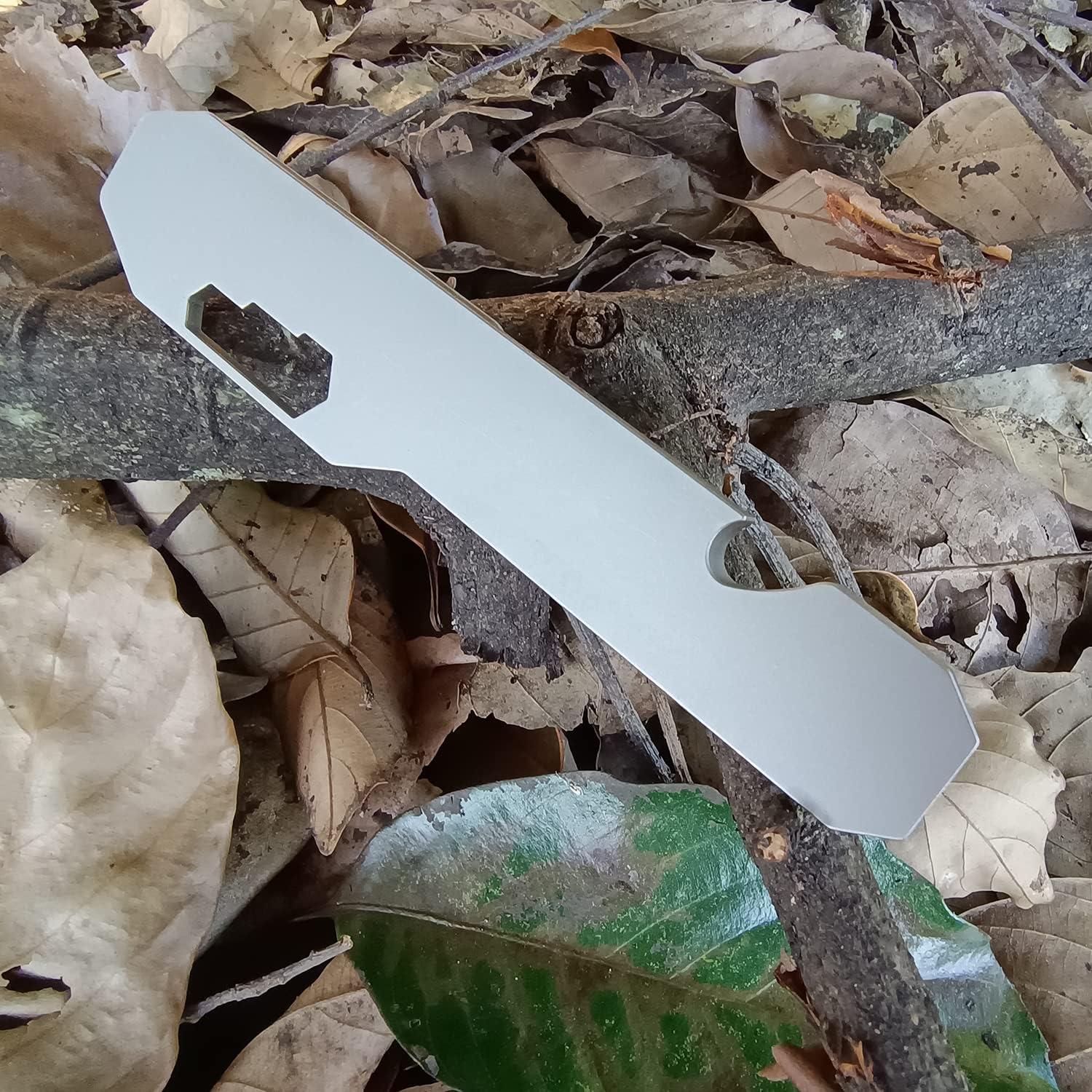 Barra de palanca multifuncional Fanycs de titanio 120mm