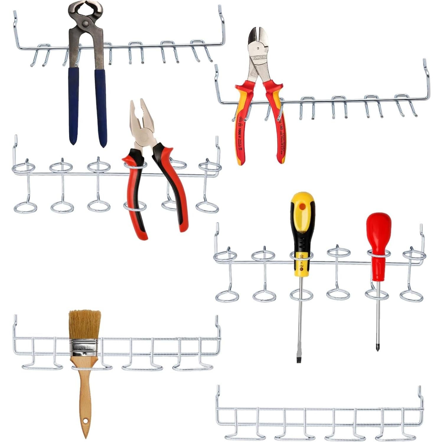 Soportes para Destornilladores MDEOOSKY - 6 Piezas Acero Inoxidable
