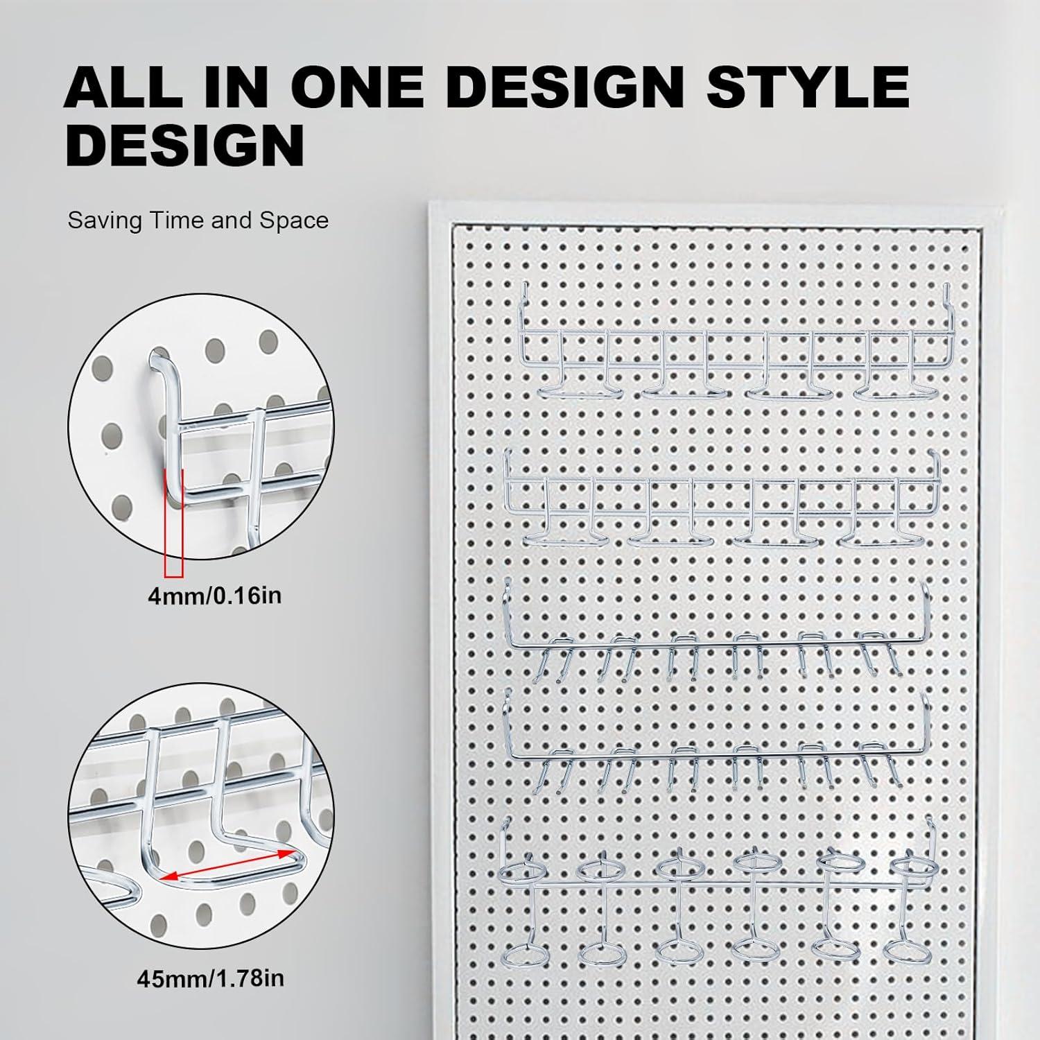 Soportes para Destornilladores MDEOOSKY - 6 Piezas Acero Inoxidable