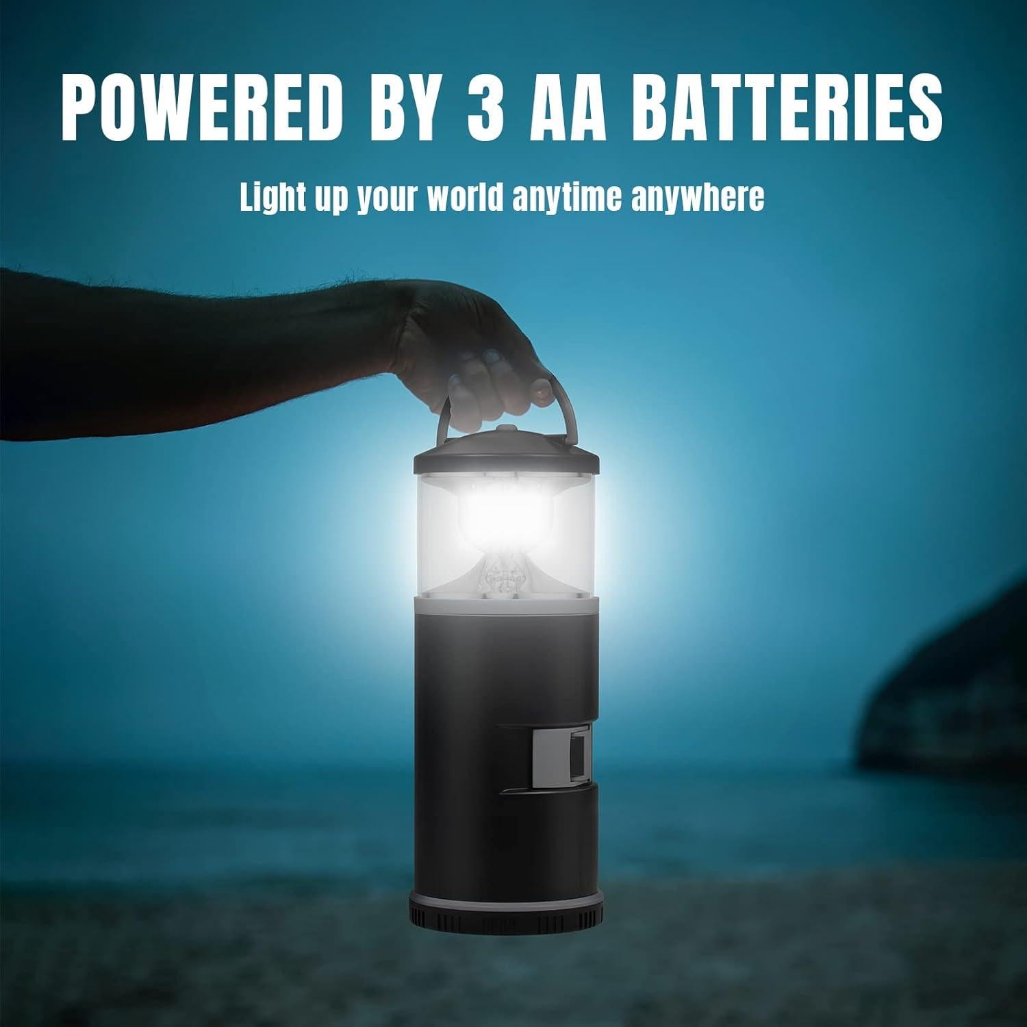 Linterna LED RealPlus WLD-S12 con Kit de Herramientas 2 en 1