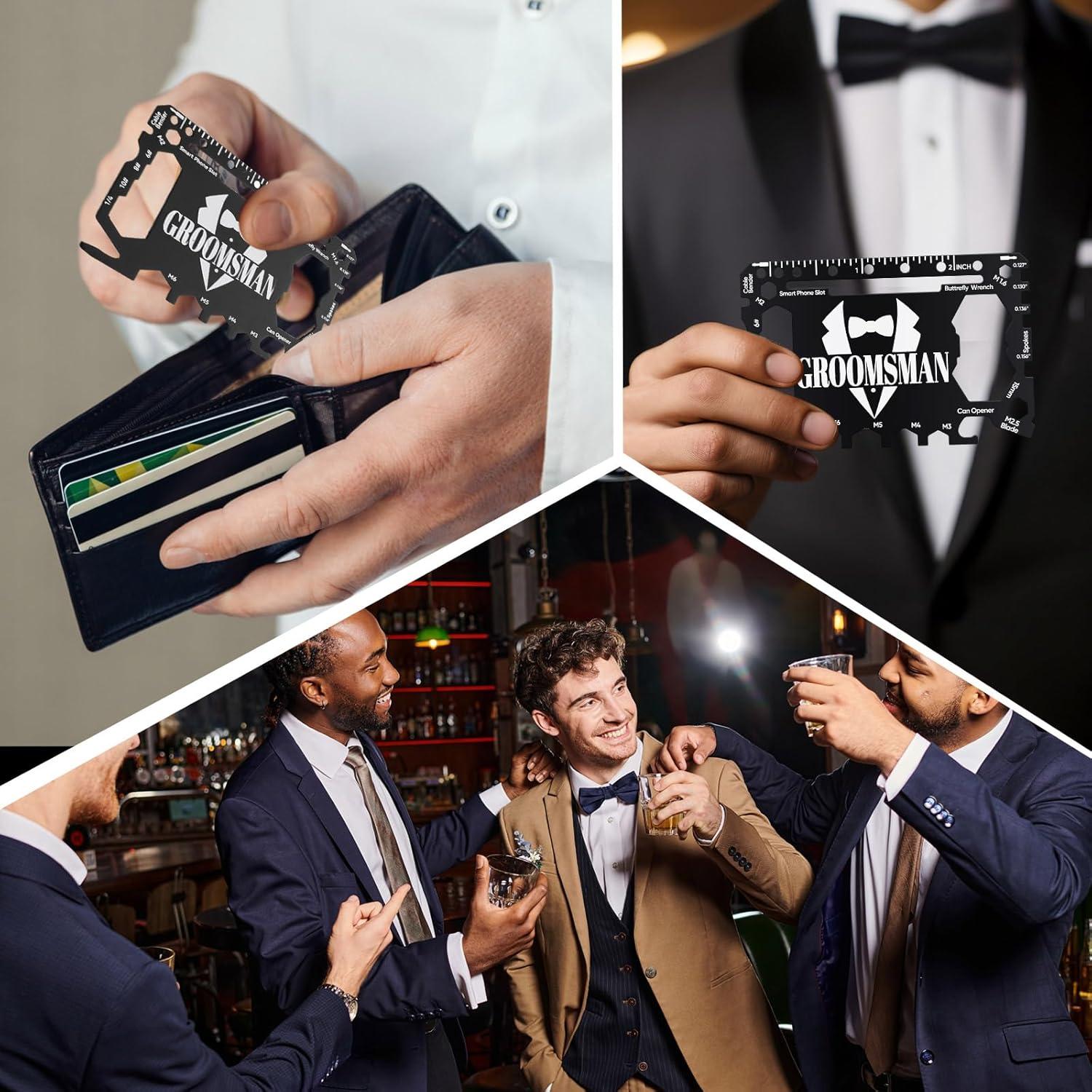 Multiherramienta 46 en 1 Gisafai - 10 Pcs Acero Inoxidable Negro