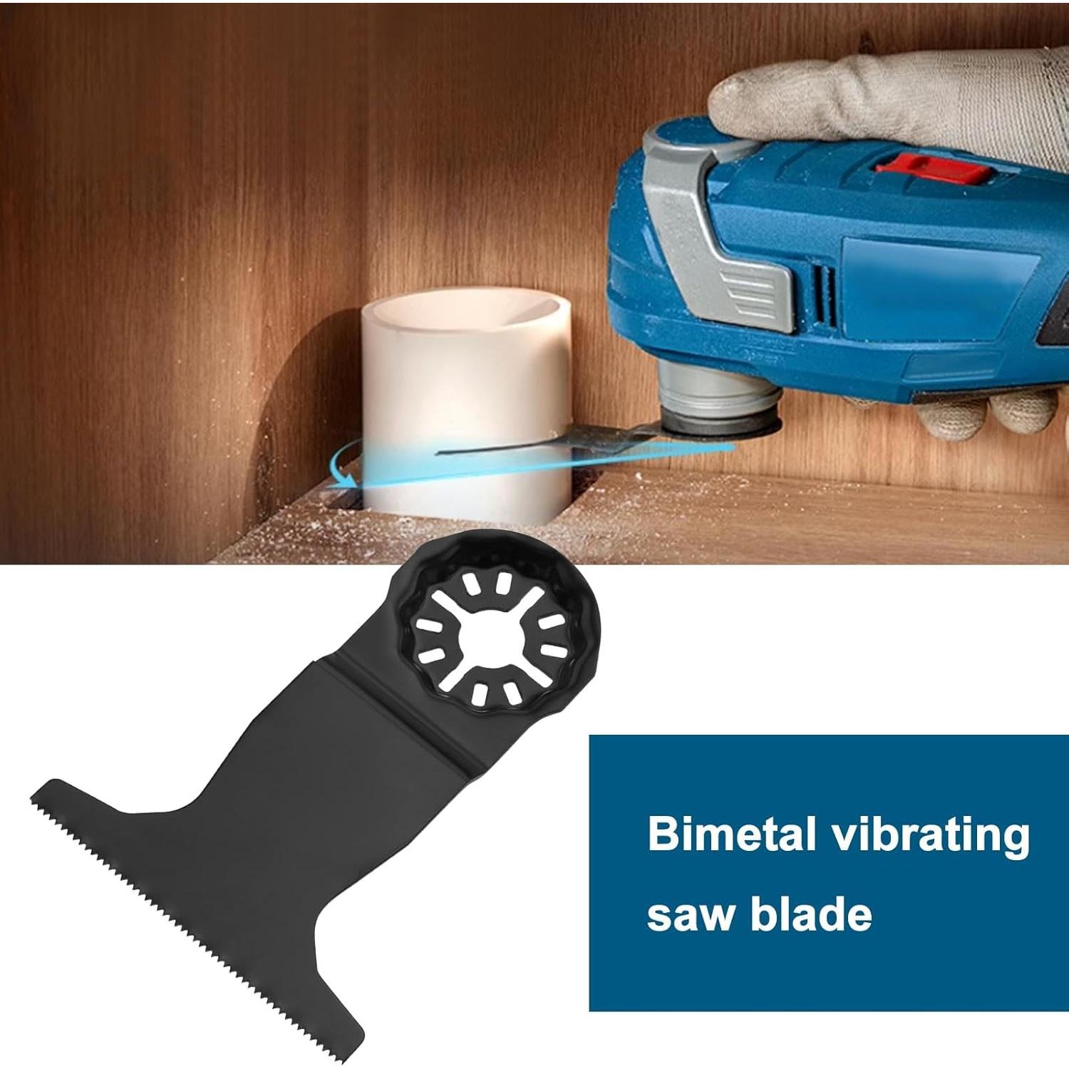 Kit 3 Hojas de Sierra Oscilante Starlock Be In Your Mind 65x40mm