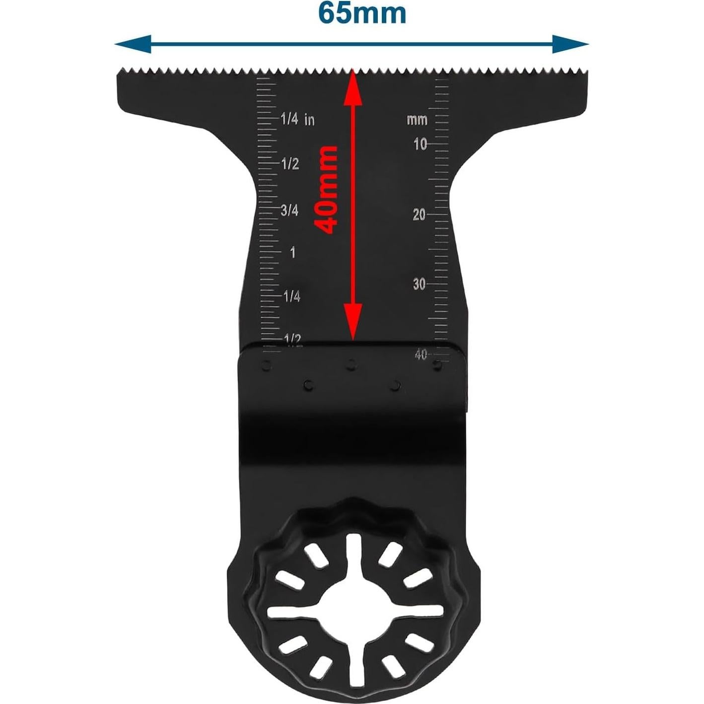 Kit 3 Hojas de Sierra Oscilante Starlock Be In Your Mind 65x40mm