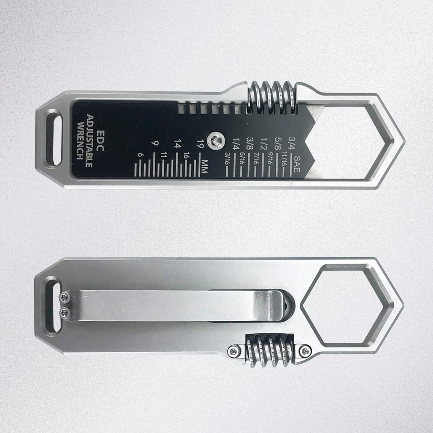 Llave Ajustable EDC ZIAERKOR Acero Inoxidable 50.8 mm