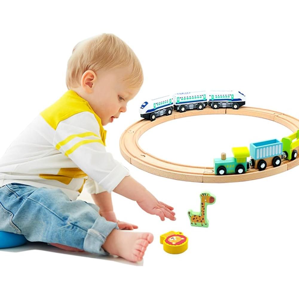 Tren de Madera SAIBURAZ Zoológico 3 Piezas 0.17 kg