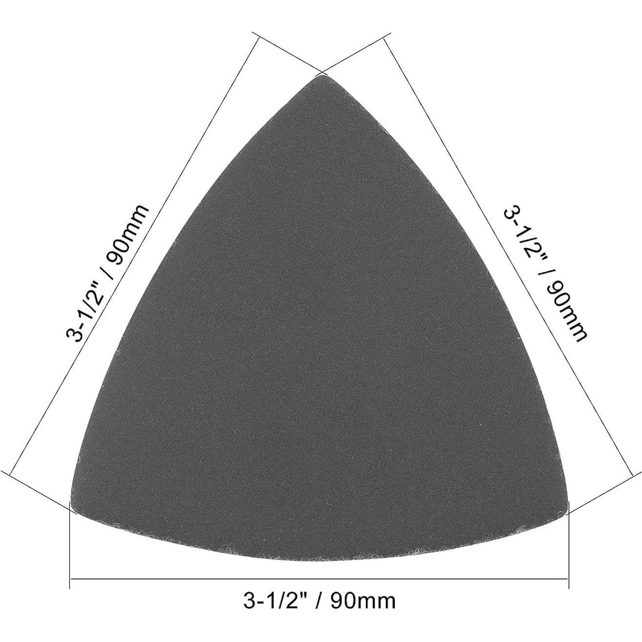 8 Almohadillas de Lijado Triangular 1000 Grit TA-VIGOR
